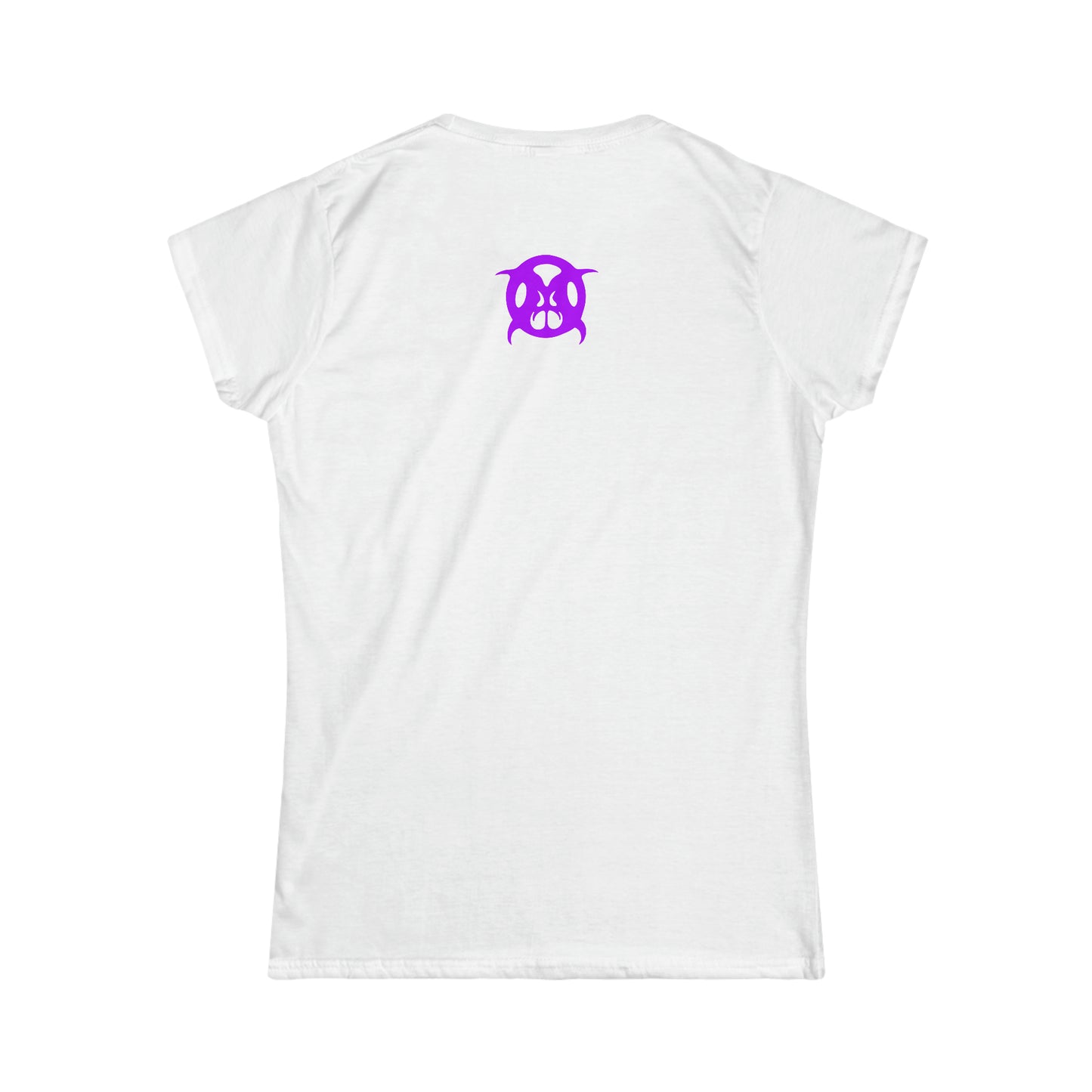 Woman's Tbourisha T-shirt Purple/White