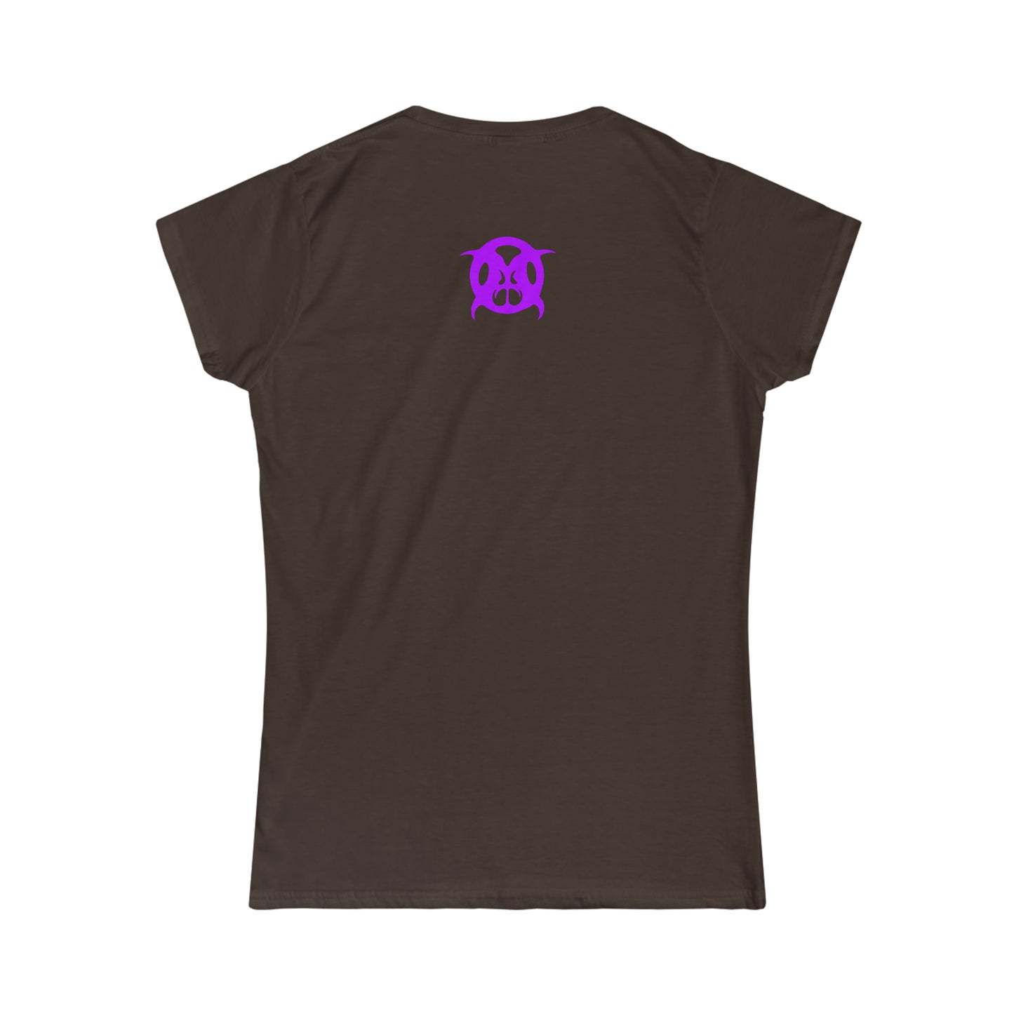 Woman's Tbourisha T-shirt Purple/White