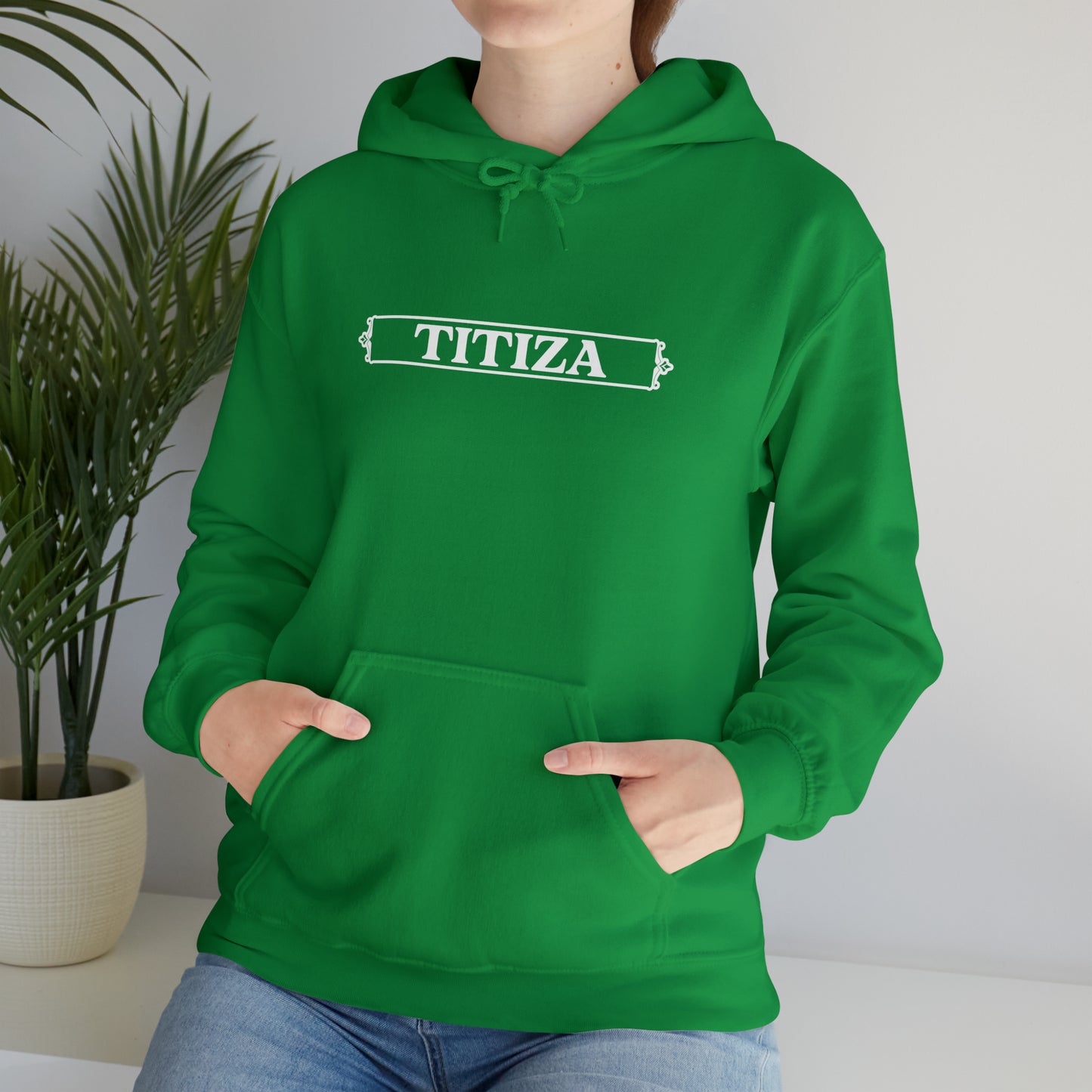 Woman's Hoodie Titza White