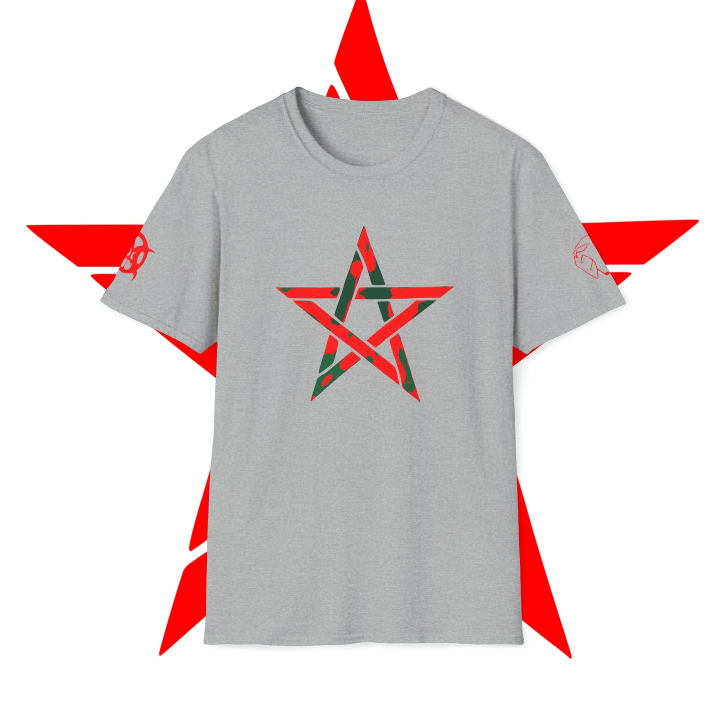 Moroccan Star Red/Green