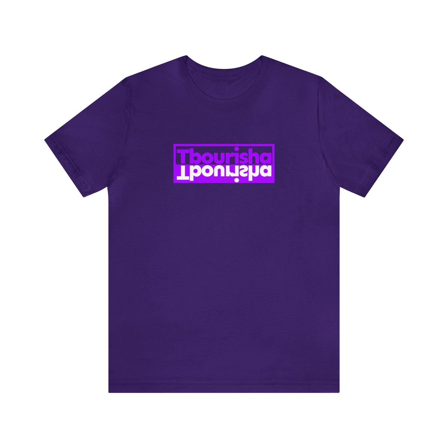 Tbourisha T-shirt Purple/White