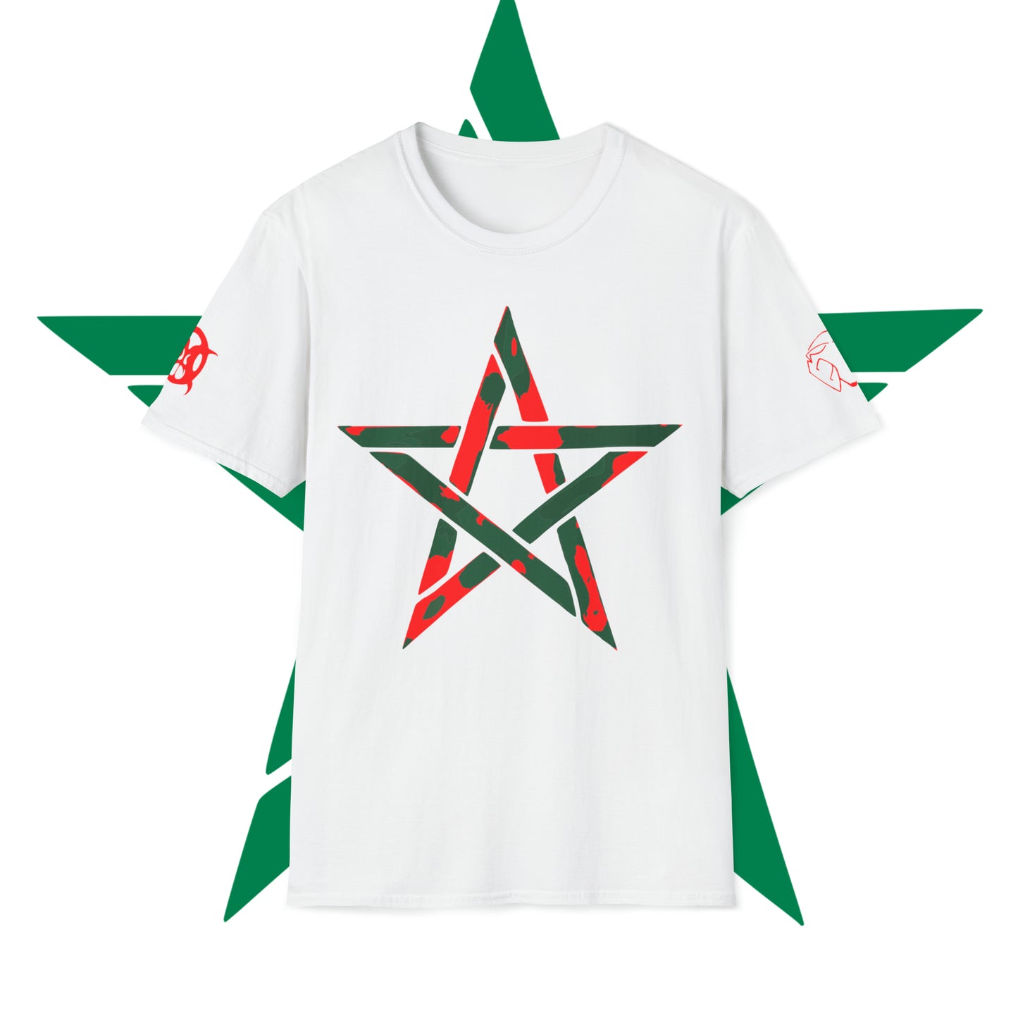 Giant Moroccan Star Green/Red