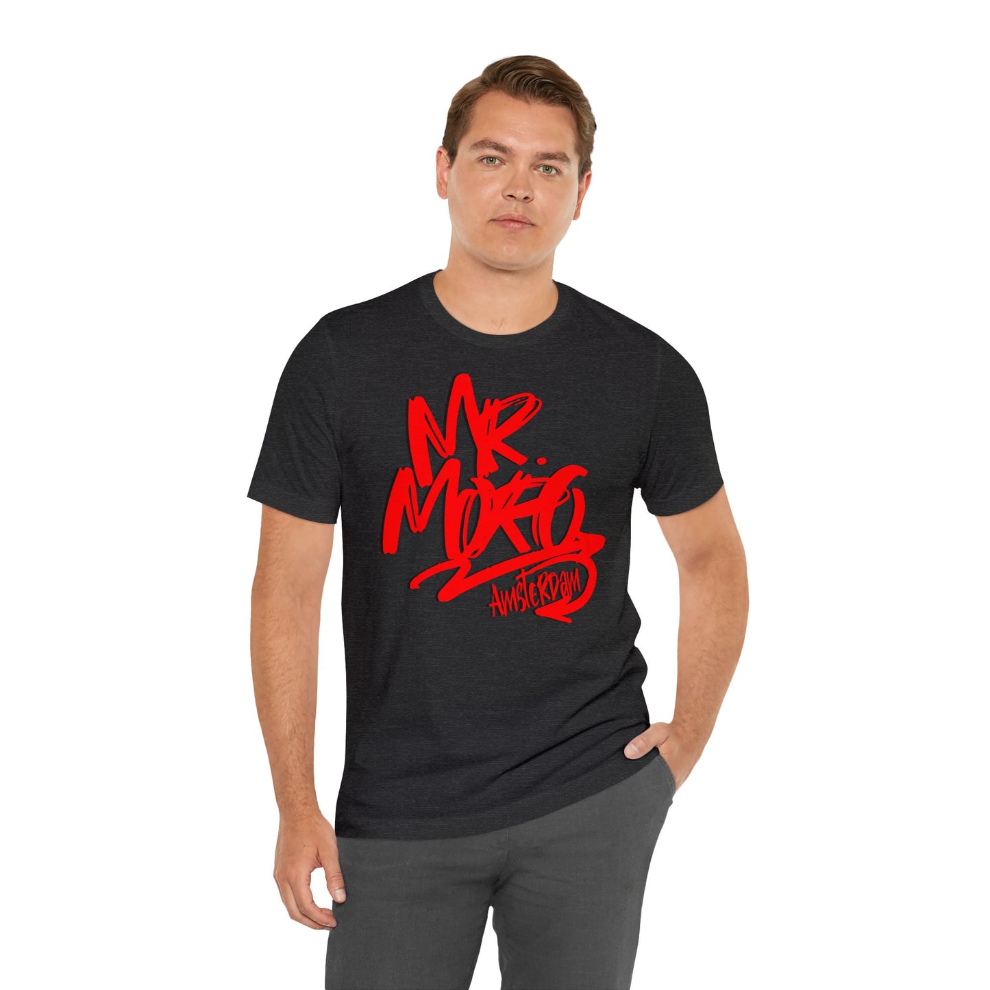 Mr.Moro Graffiti T-shirt Red/Black