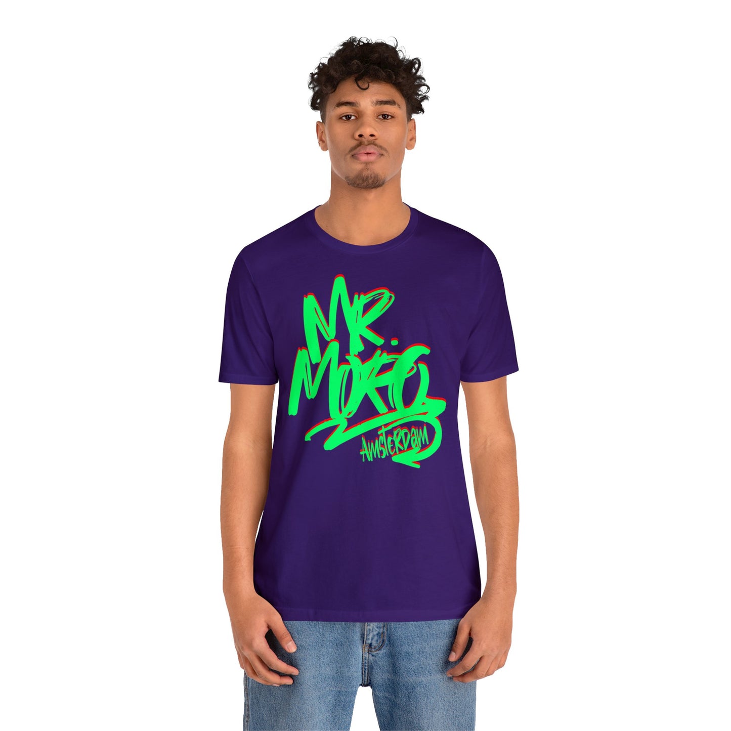 Mr.Moro Graffiti T-shirt Green/Red