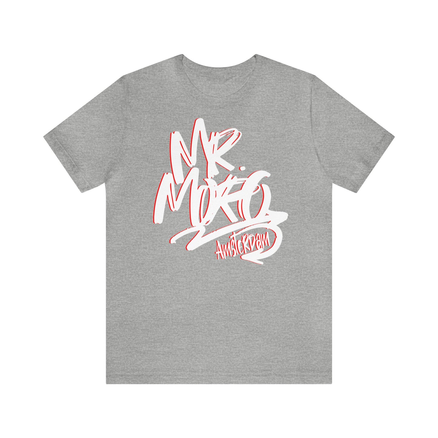 Mr.Moro Graffiti T-shirt White/Red
