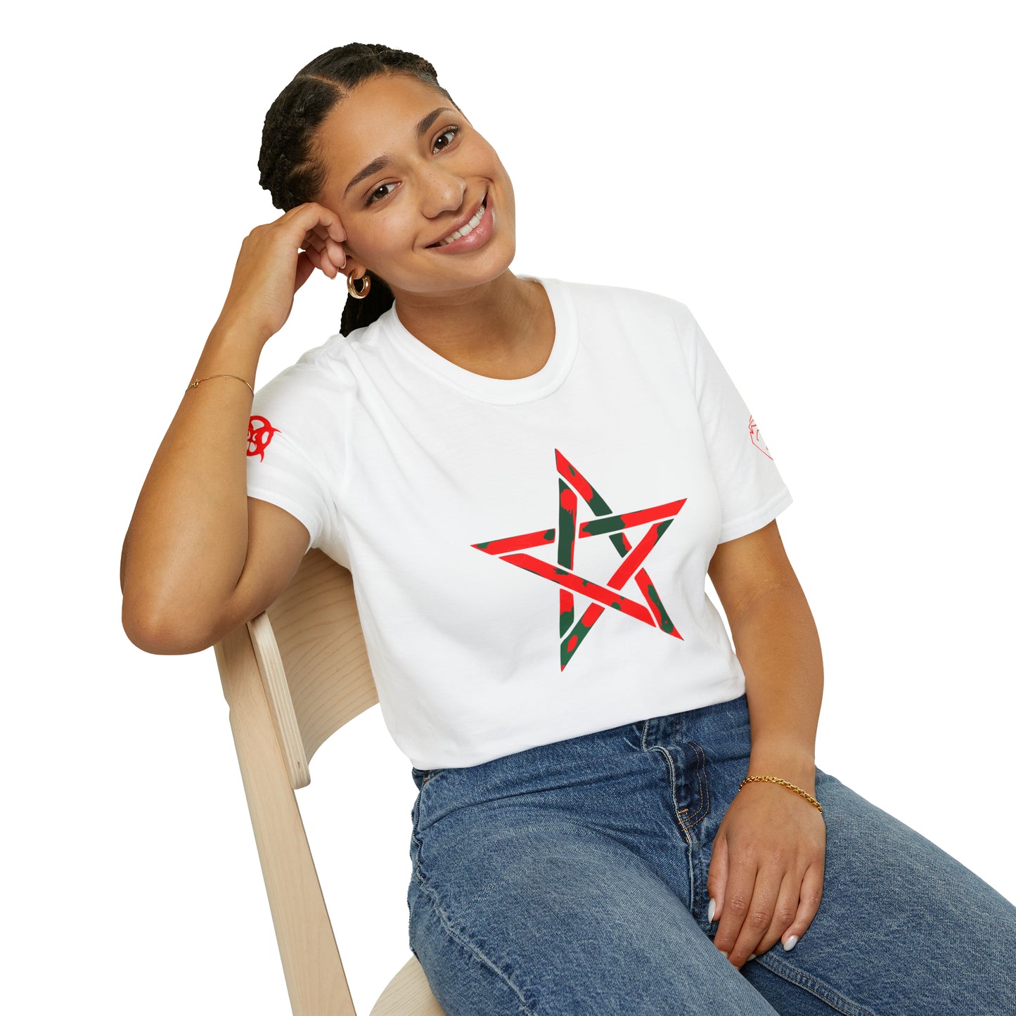 Moroccan Star Red/Green