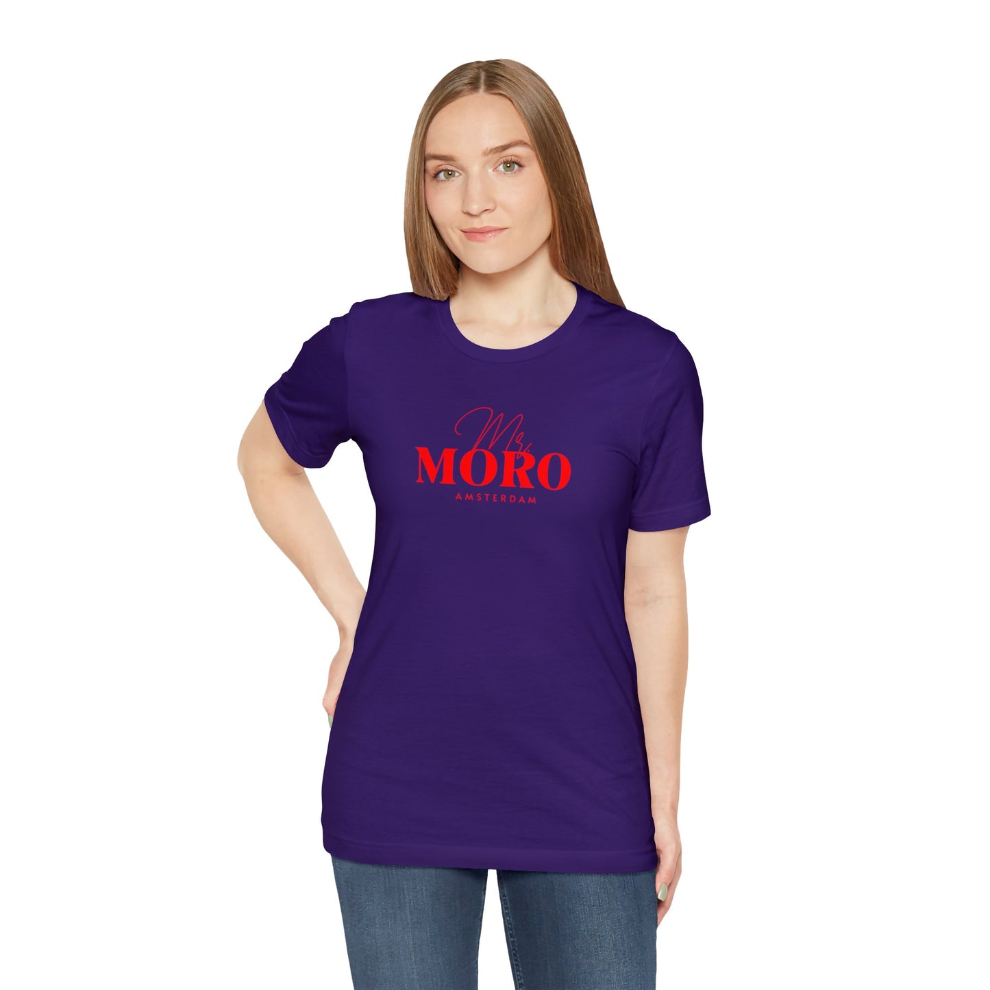 Mr.Moro Amsterdam T-shirt Red