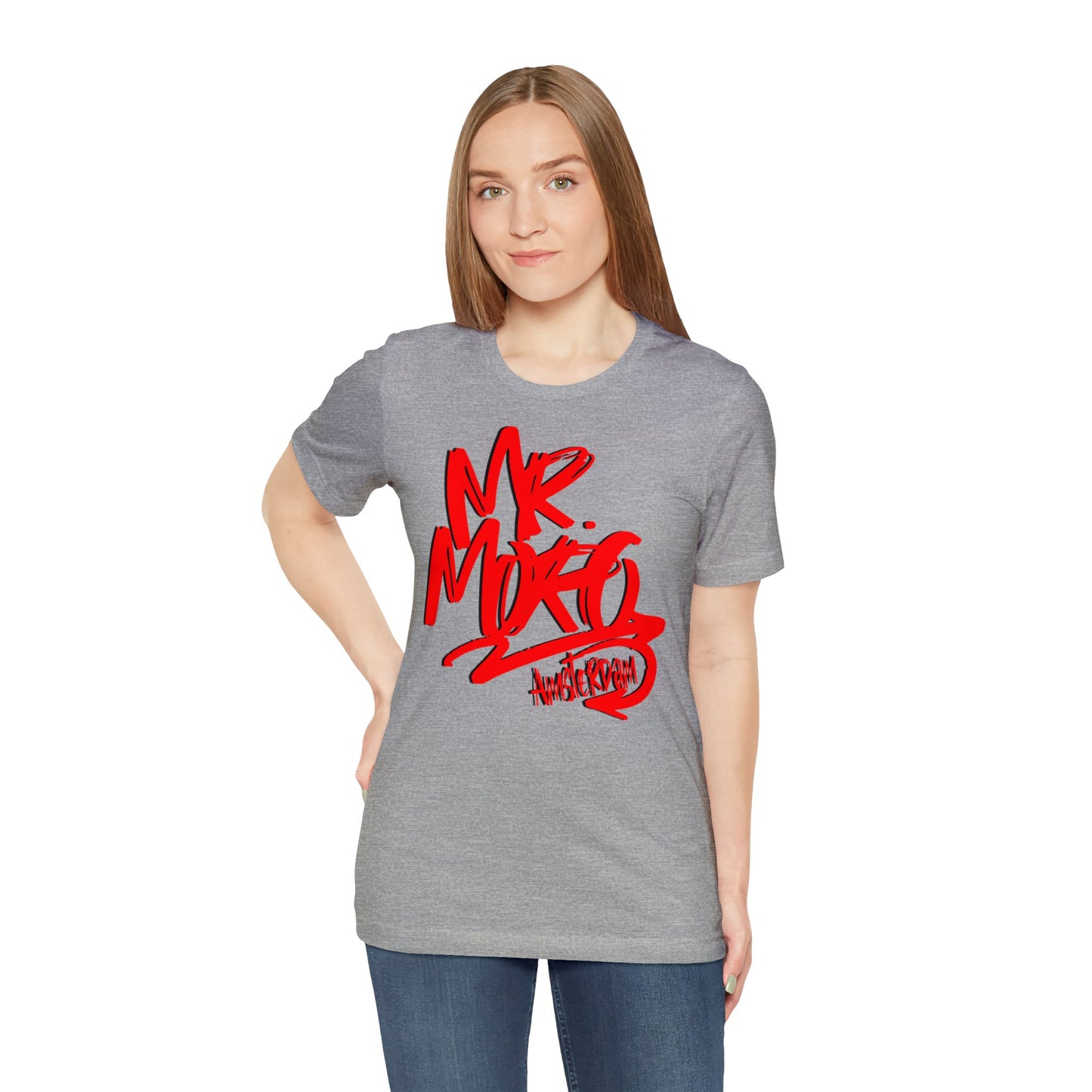 Mr.Moro Graffiti T-shirt Red/Black