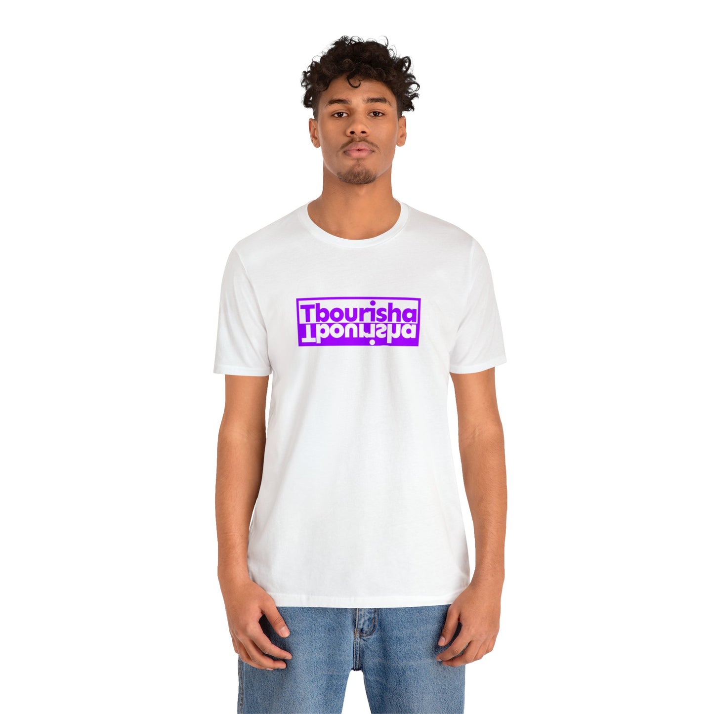 Tbourisha T-shirt Purple/White