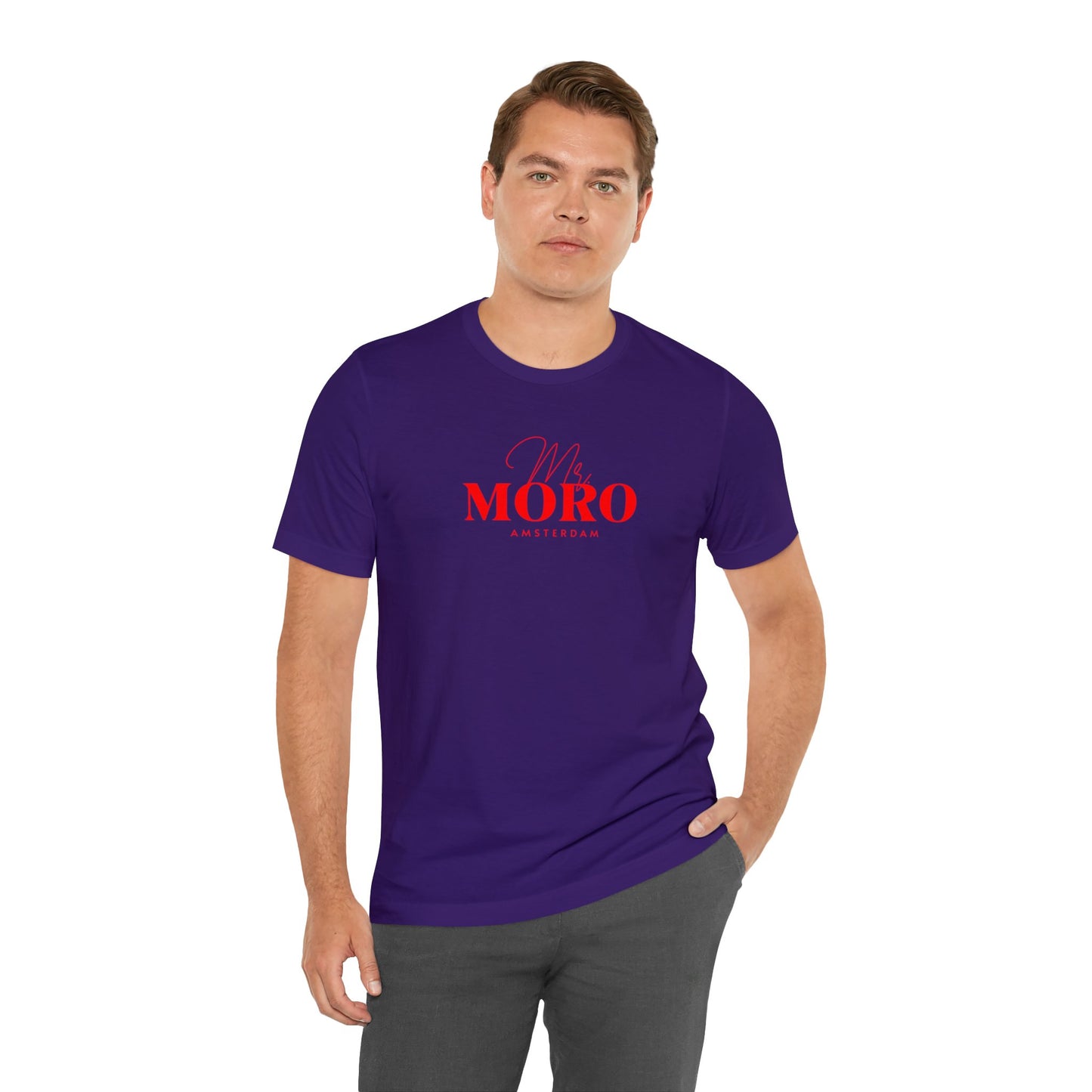 Mr.Moro Amsterdam T-shirt Red