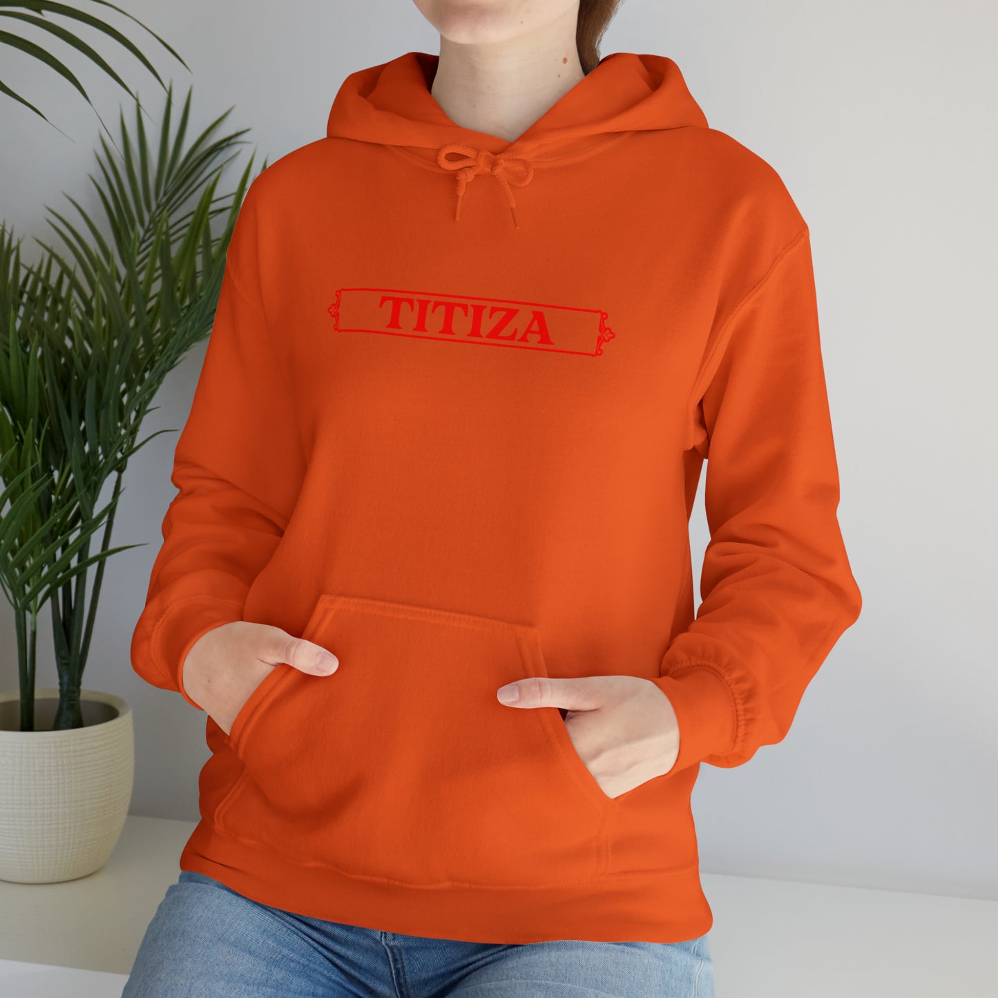 Woman's Hoodie Titza Red