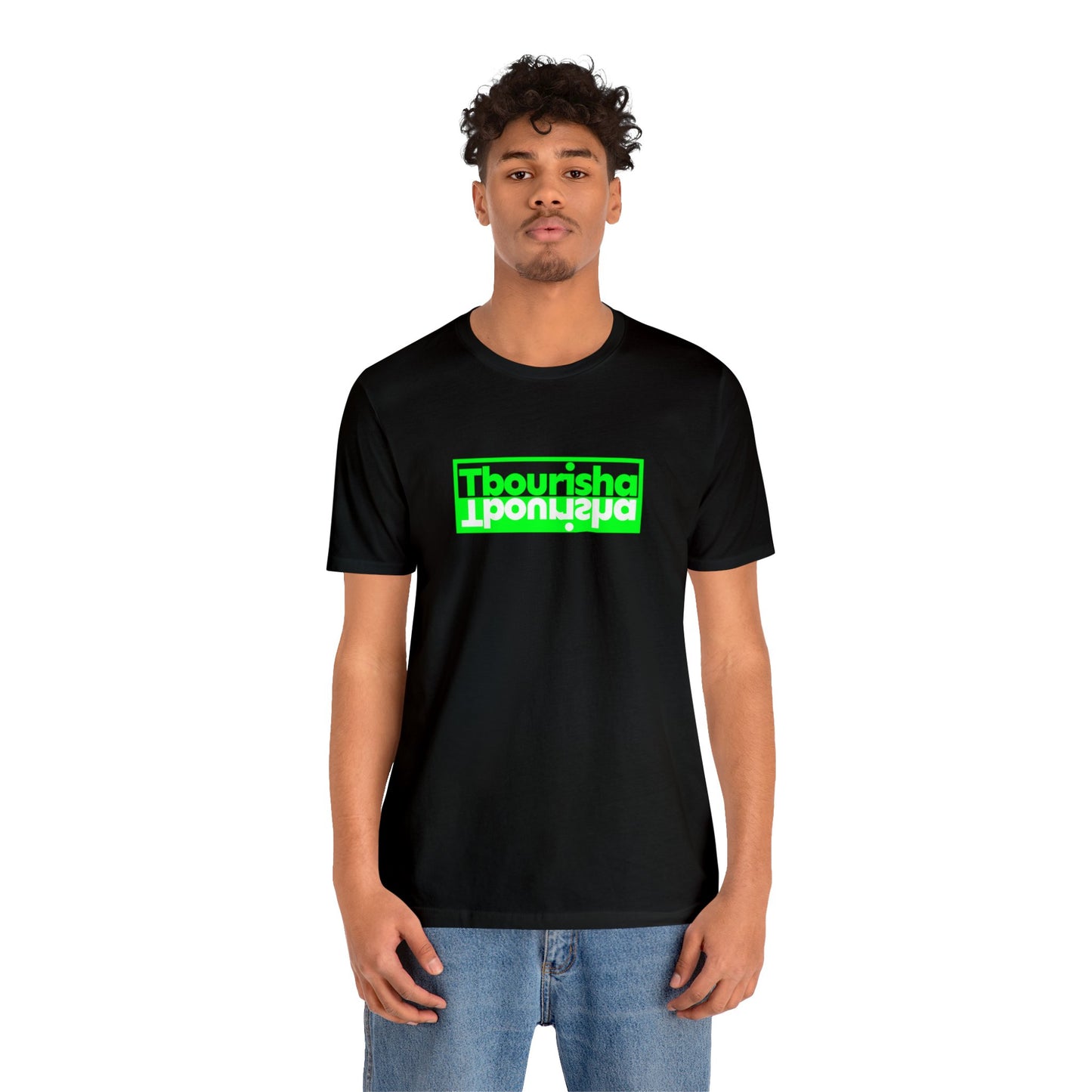 Tbourisha T-shirt Green/White