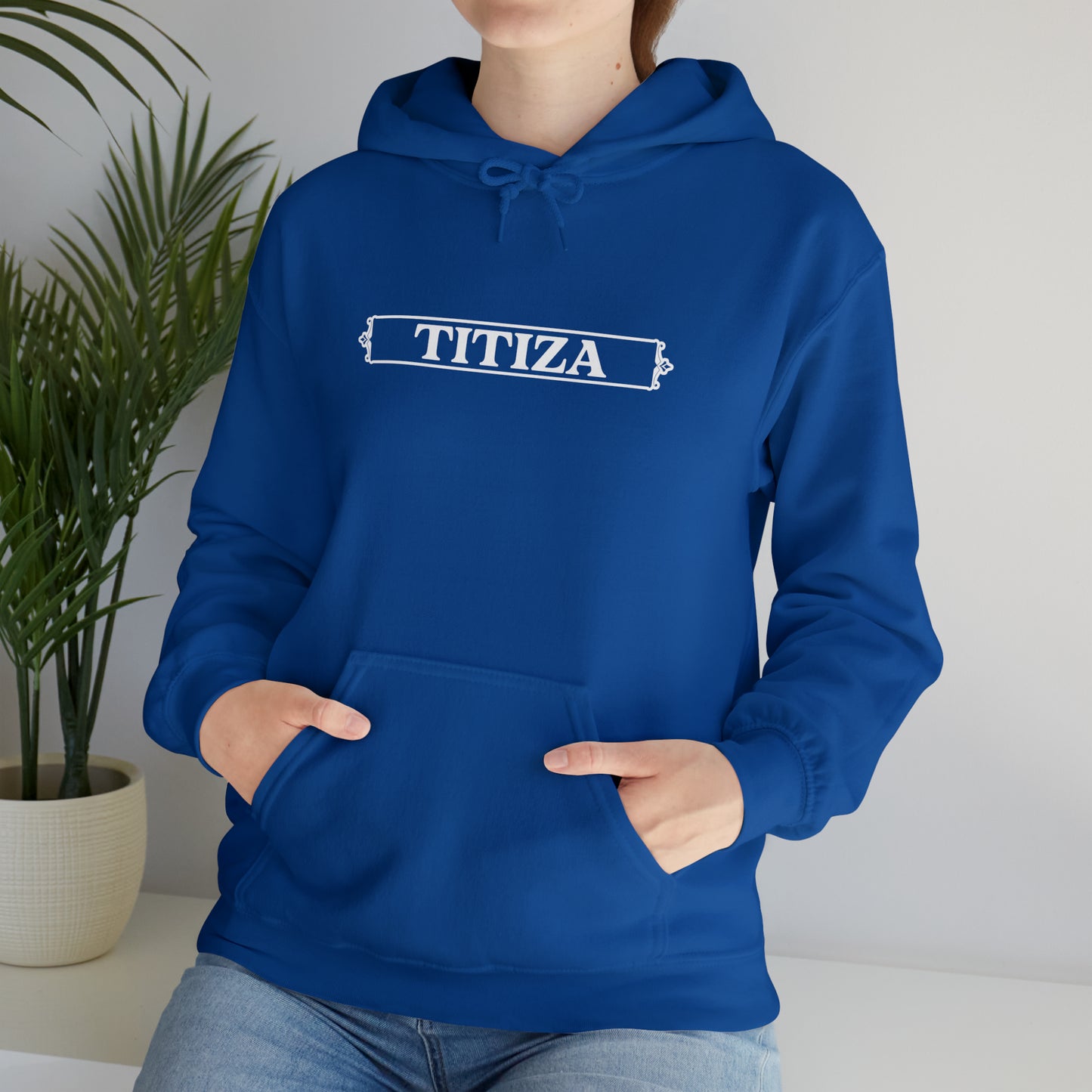 Woman's Hoodie Titza White