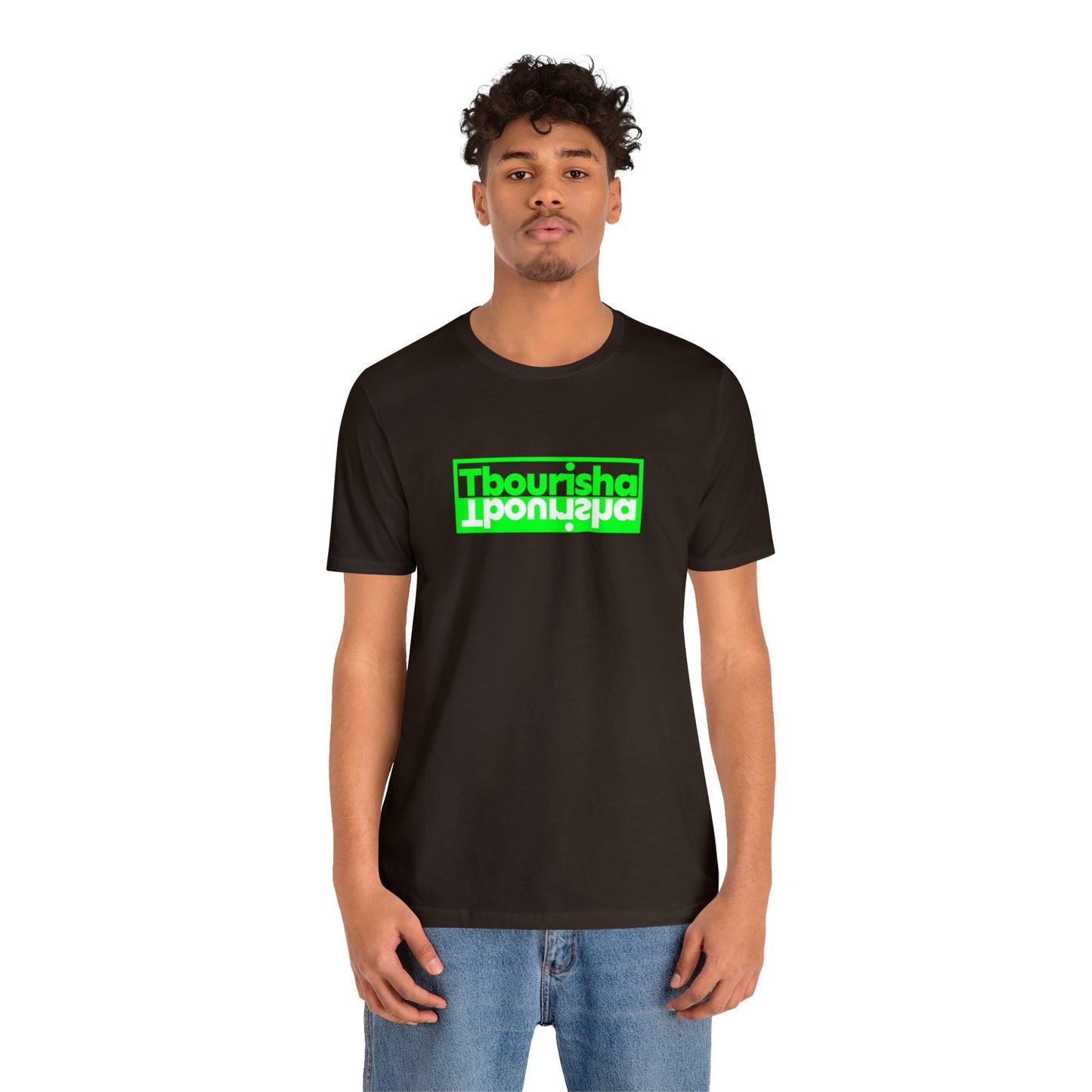 Tbourisha T-shirt Green/White