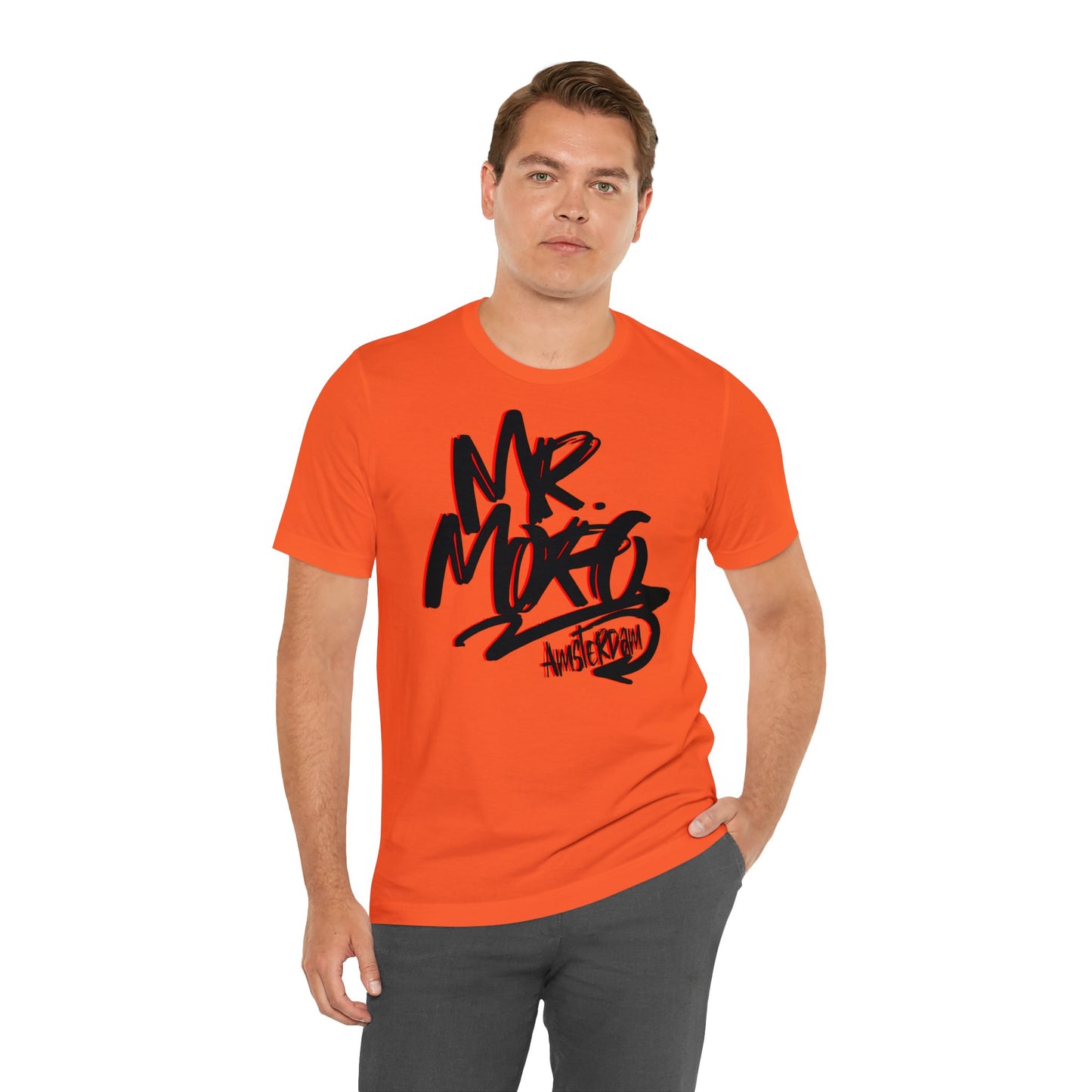 Mr.Moro Graffiti T-shirt Red/Black