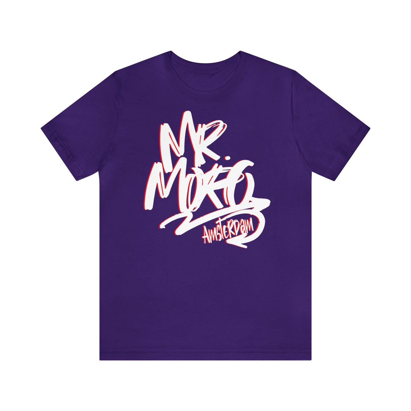 Mr.Moro Graffiti T-shirt White/Red