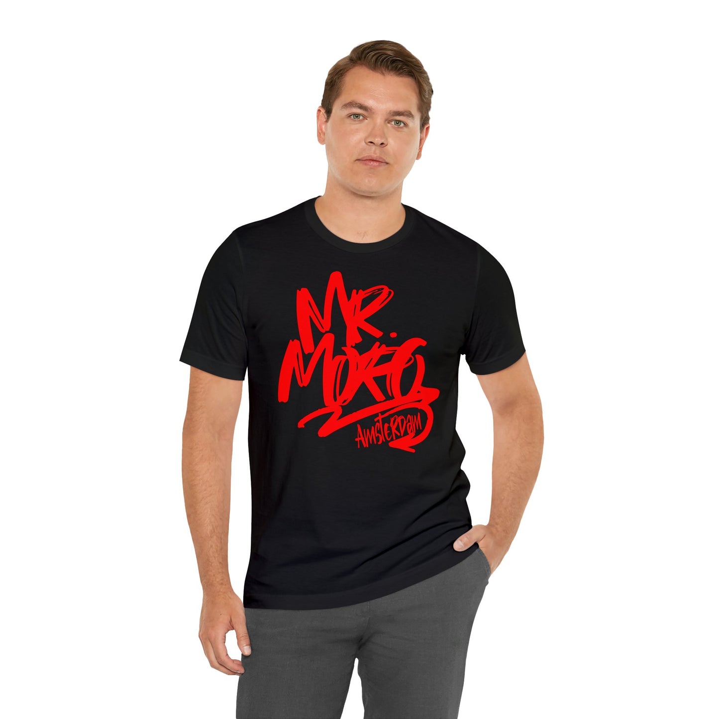 Mr.Moro Graffiti T-shirt Red/Black