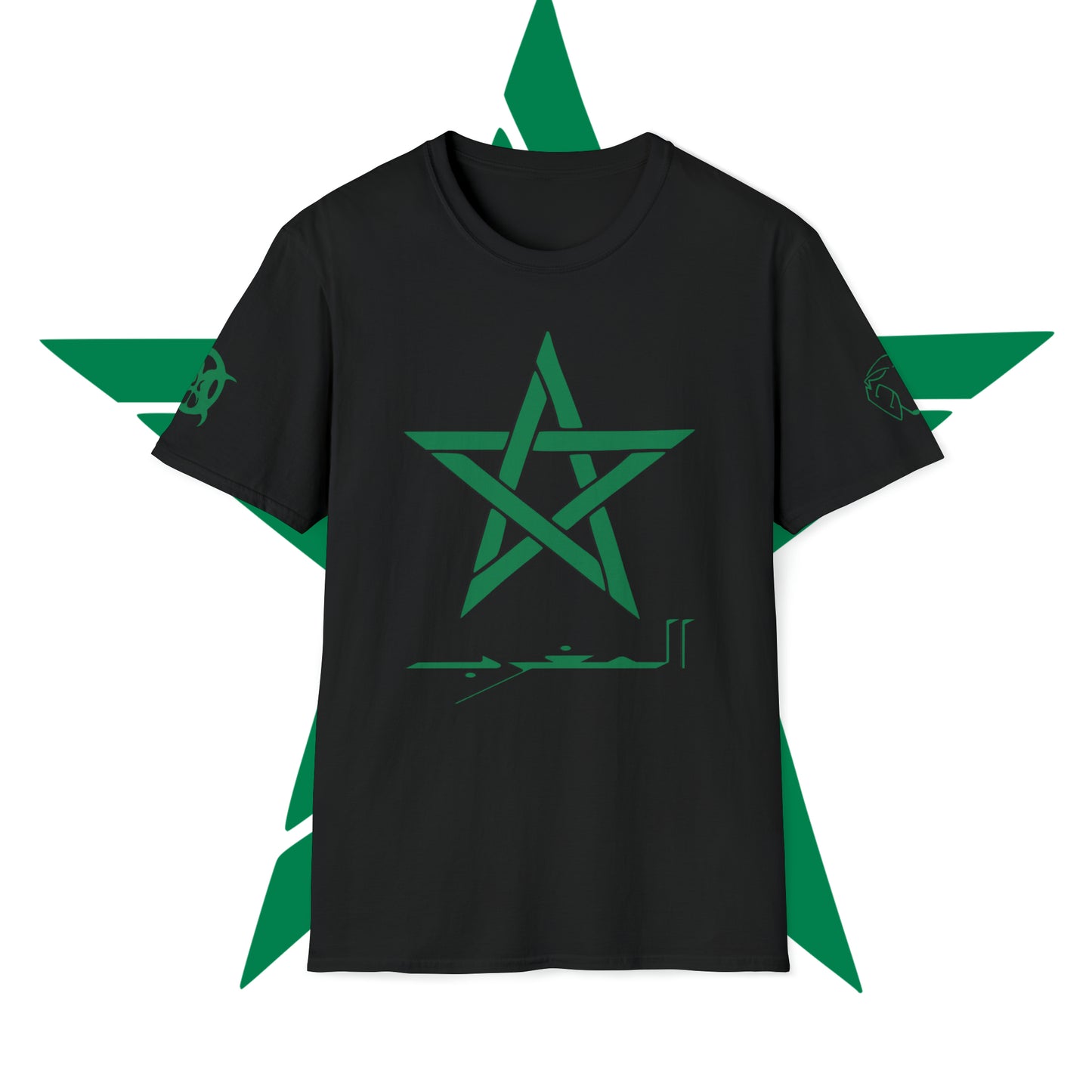Arabic Moroccan Star Green