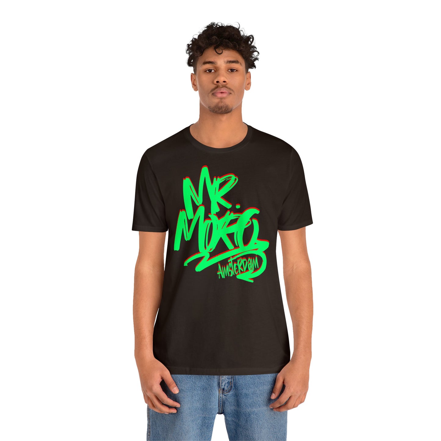 Mr.Moro Graffiti T-shirt Green/Red