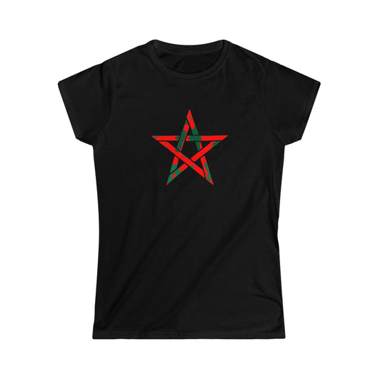 Women's Moroccan Star Red/Green
