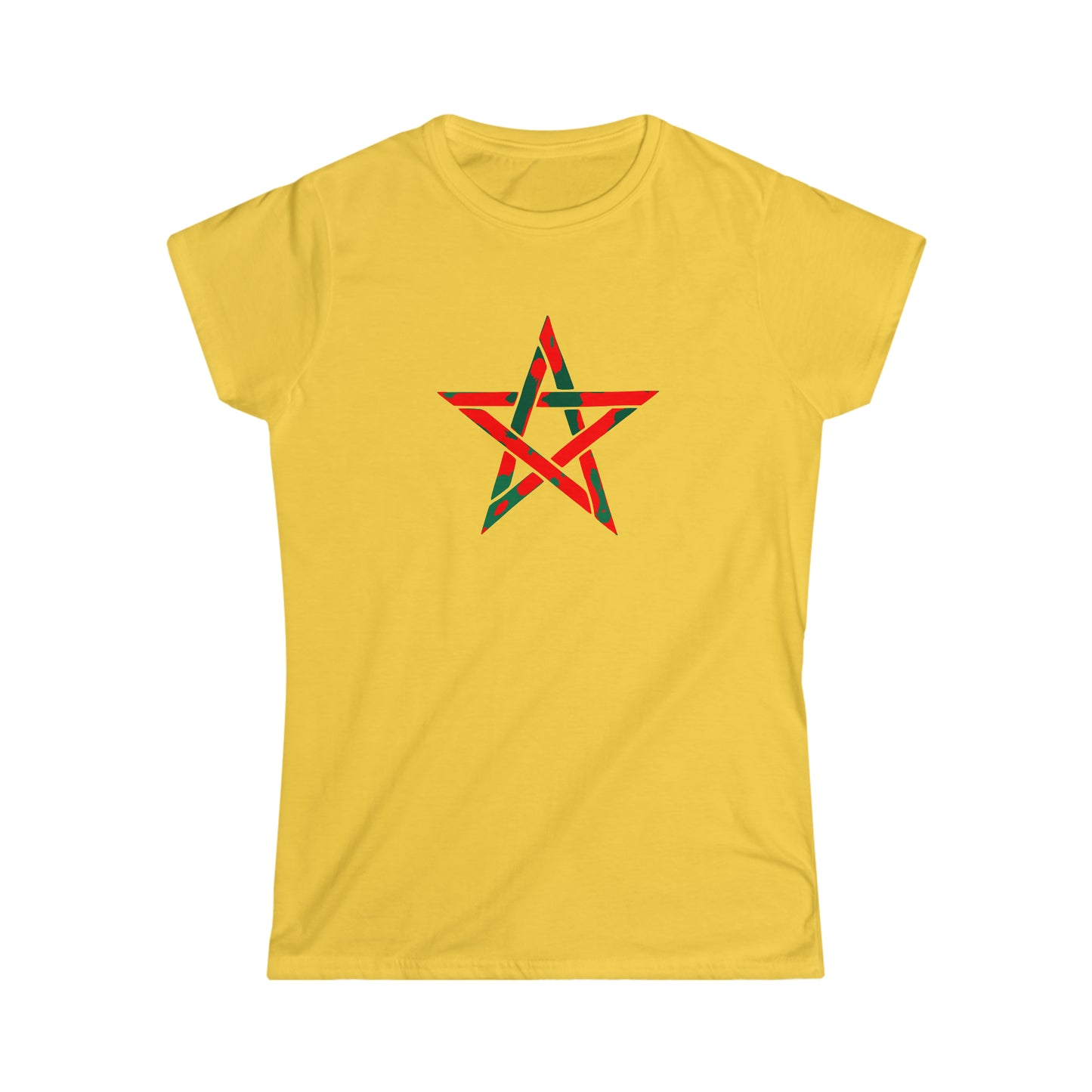 Women's Moroccan Star Red/Green