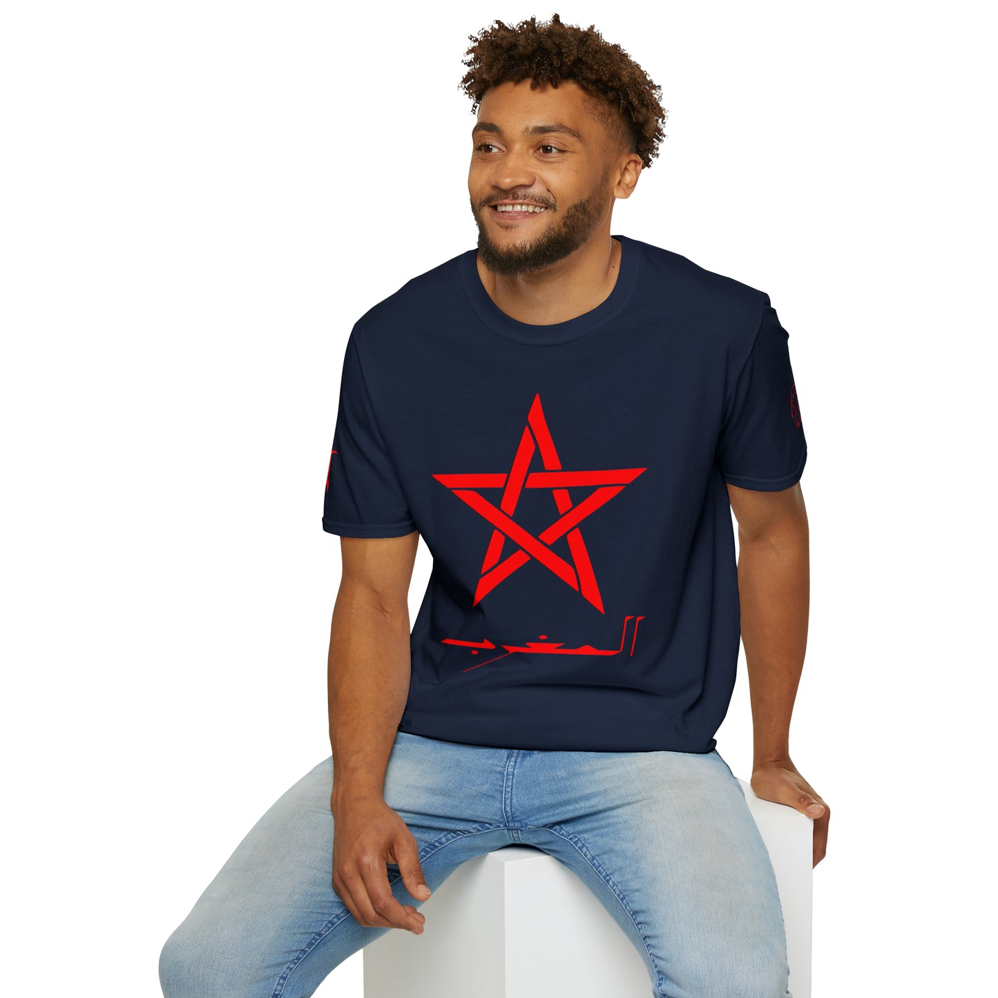 Arabic Moroccan Star Red