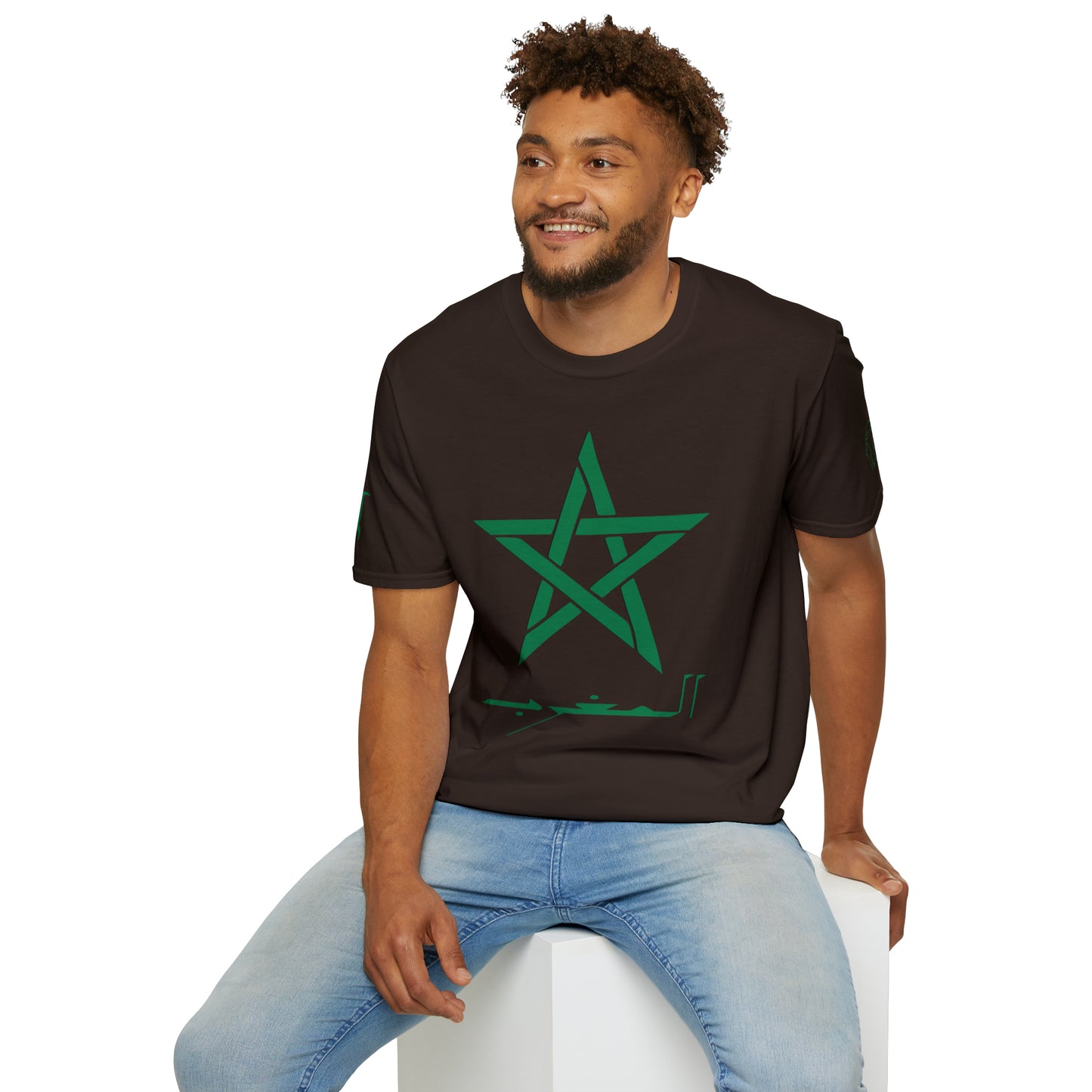 Arabic Moroccan Star Green
