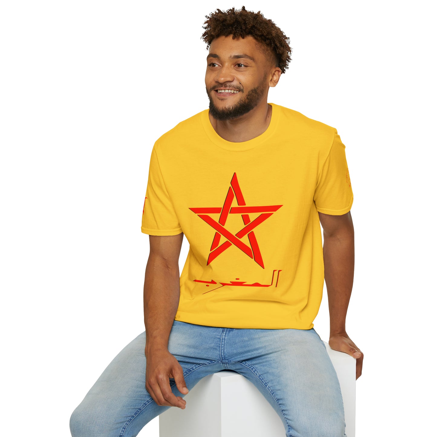 Arabic Moroccan Star Red