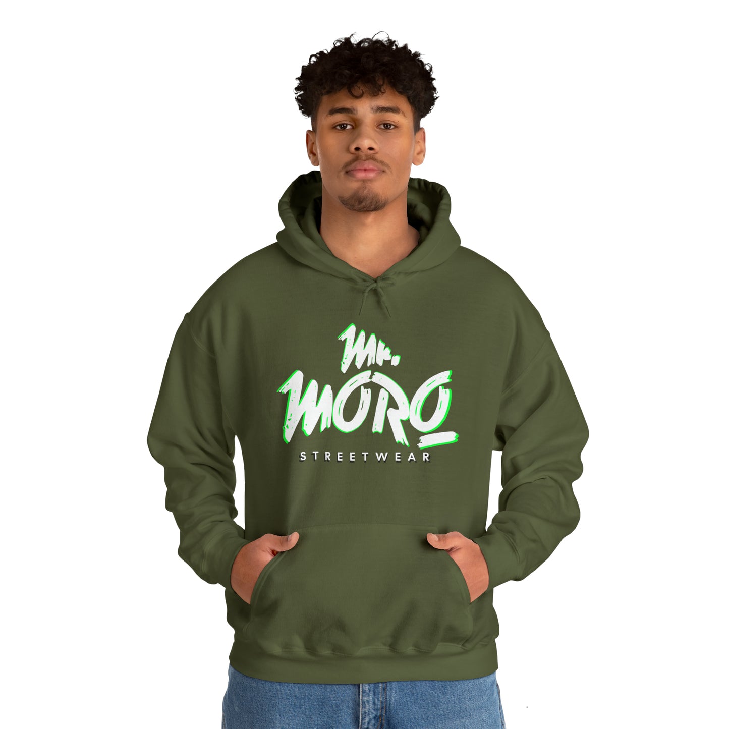 Mr.Moro Hoodie 2024 White/Green