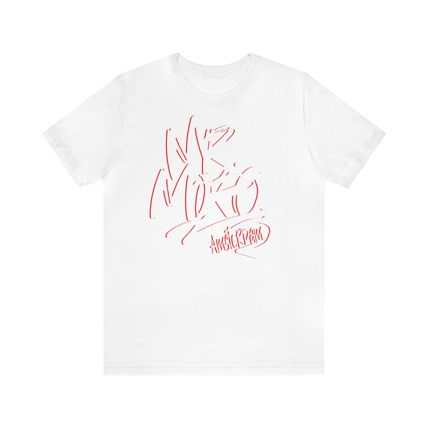 Mr.Moro Graffiti T-shirt White/Red