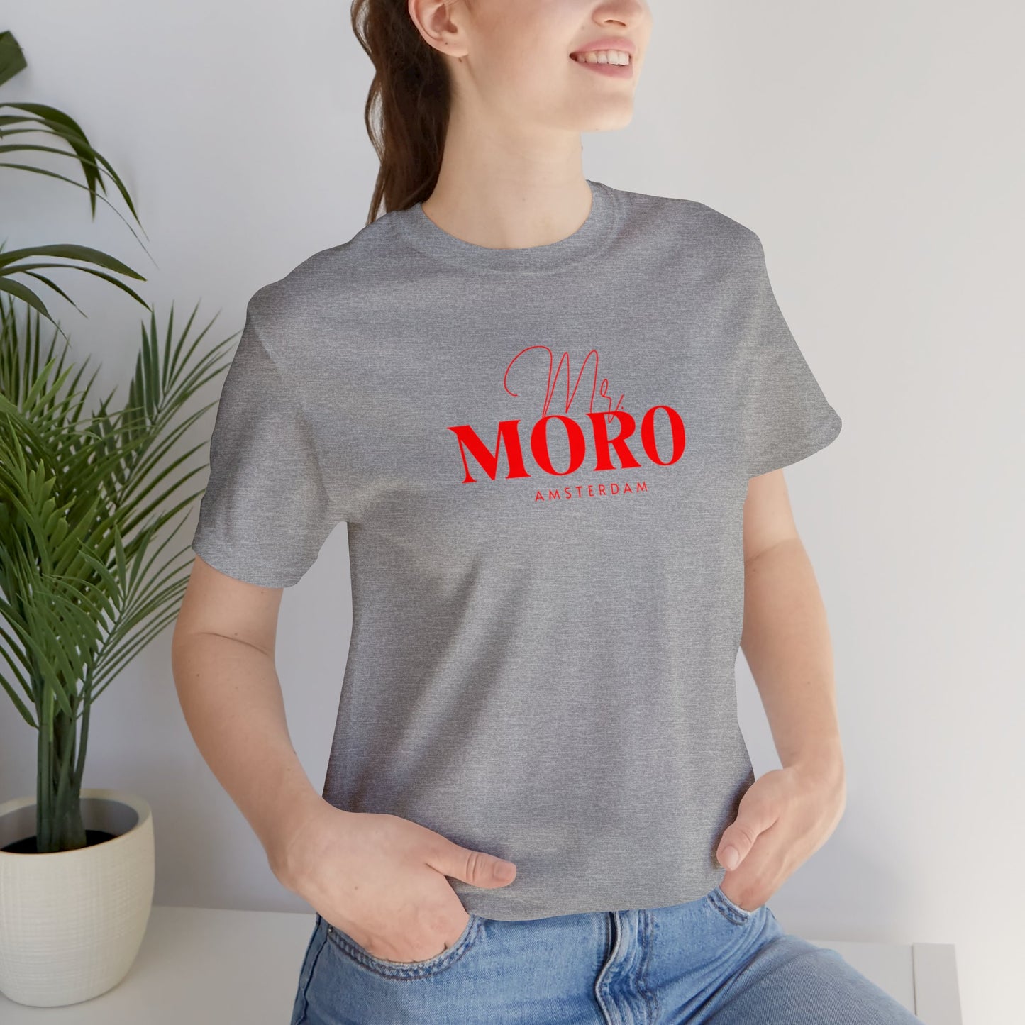Mr.Moro Amsterdam T-shirt Red