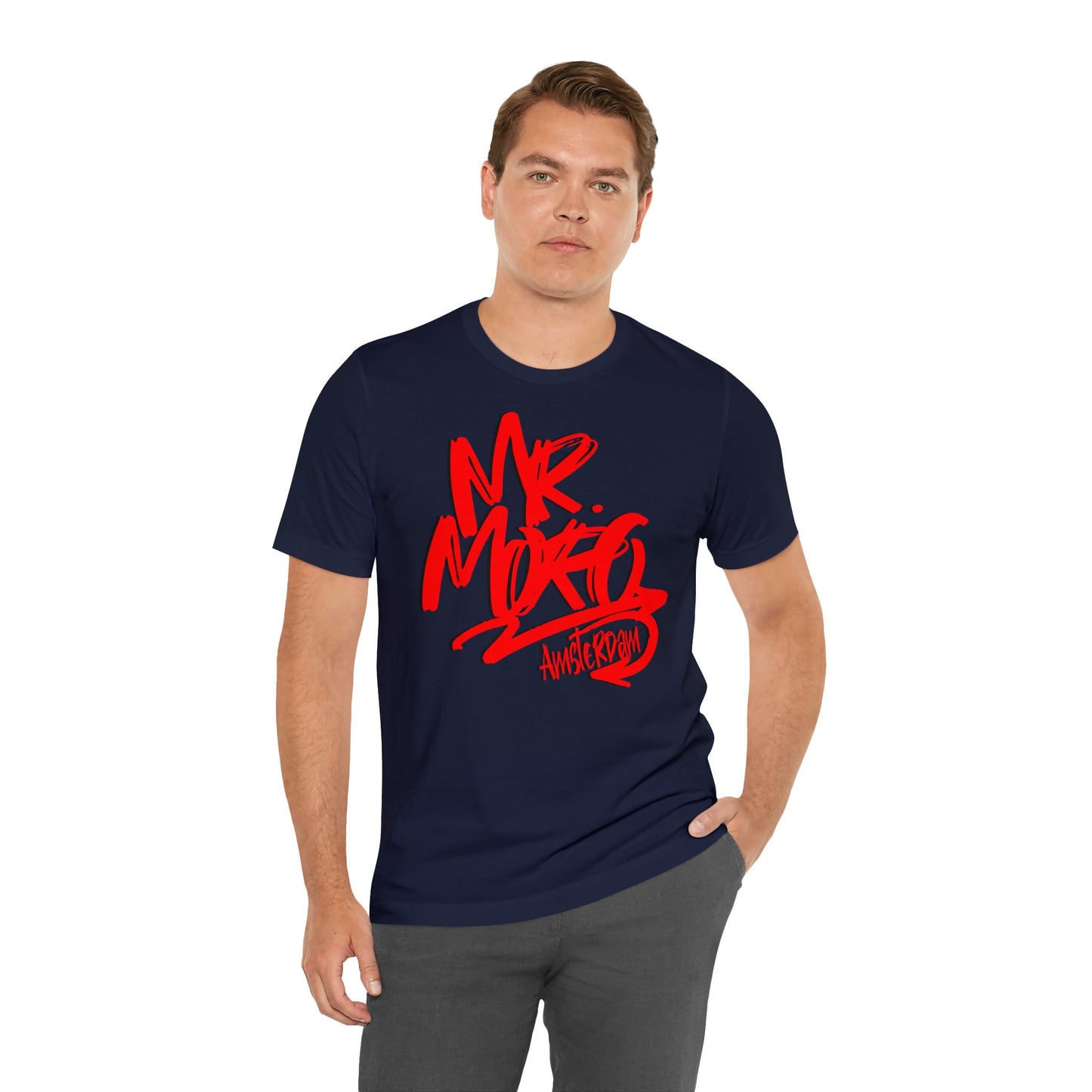 Mr.Moro Graffiti T-shirt Red/Black