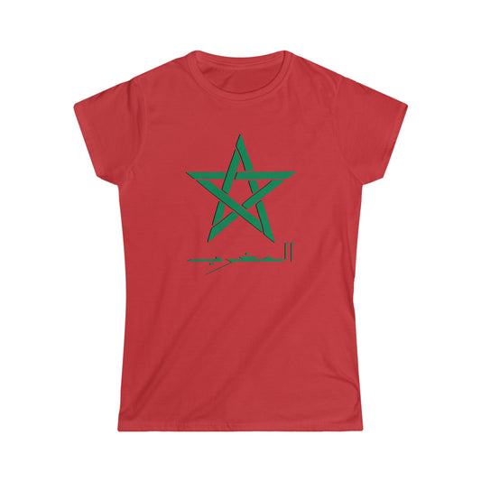 Women's Arabic Moroccan Star Green