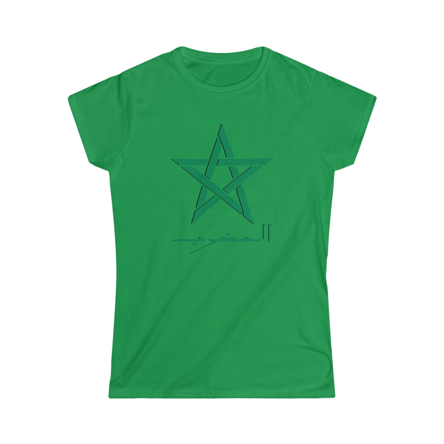 Women's Arabic Moroccan Star Green