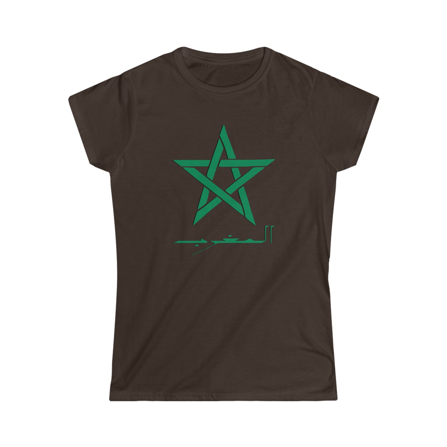 Women's Arabic Moroccan Star Green