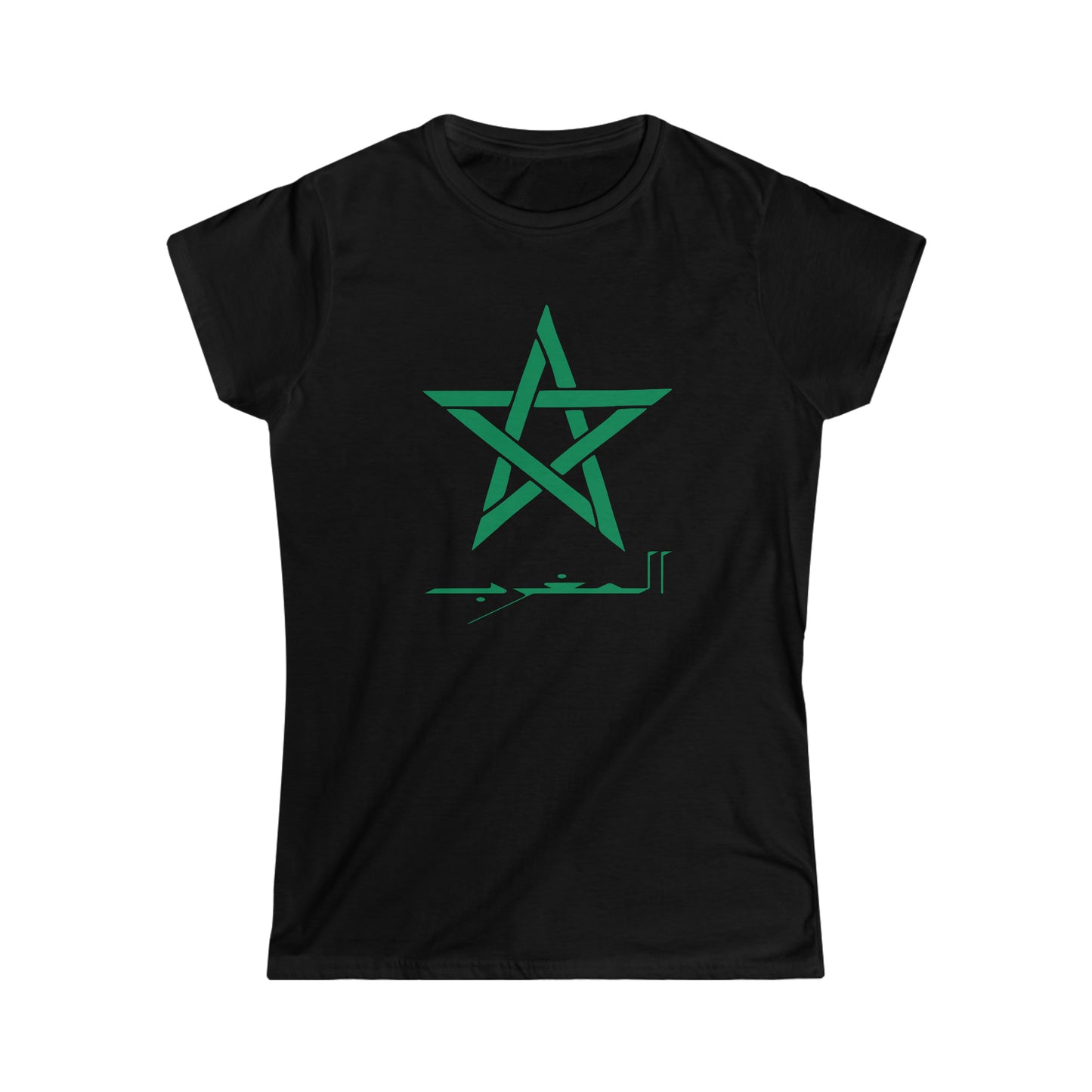 Women's Arabic Moroccan Star Green