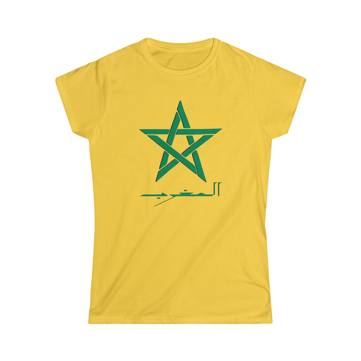 Women's Arabic Moroccan Star Green