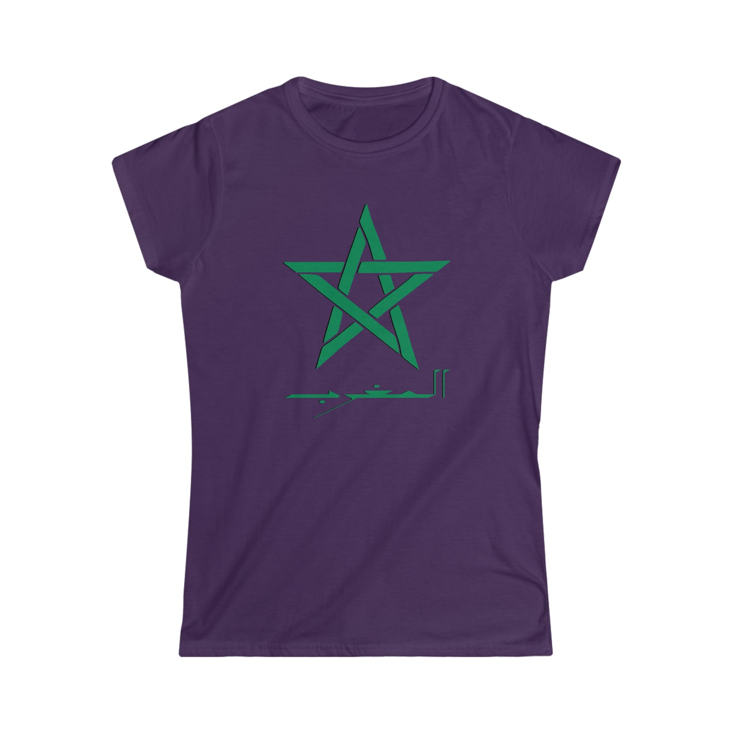 Women's Arabic Moroccan Star Green