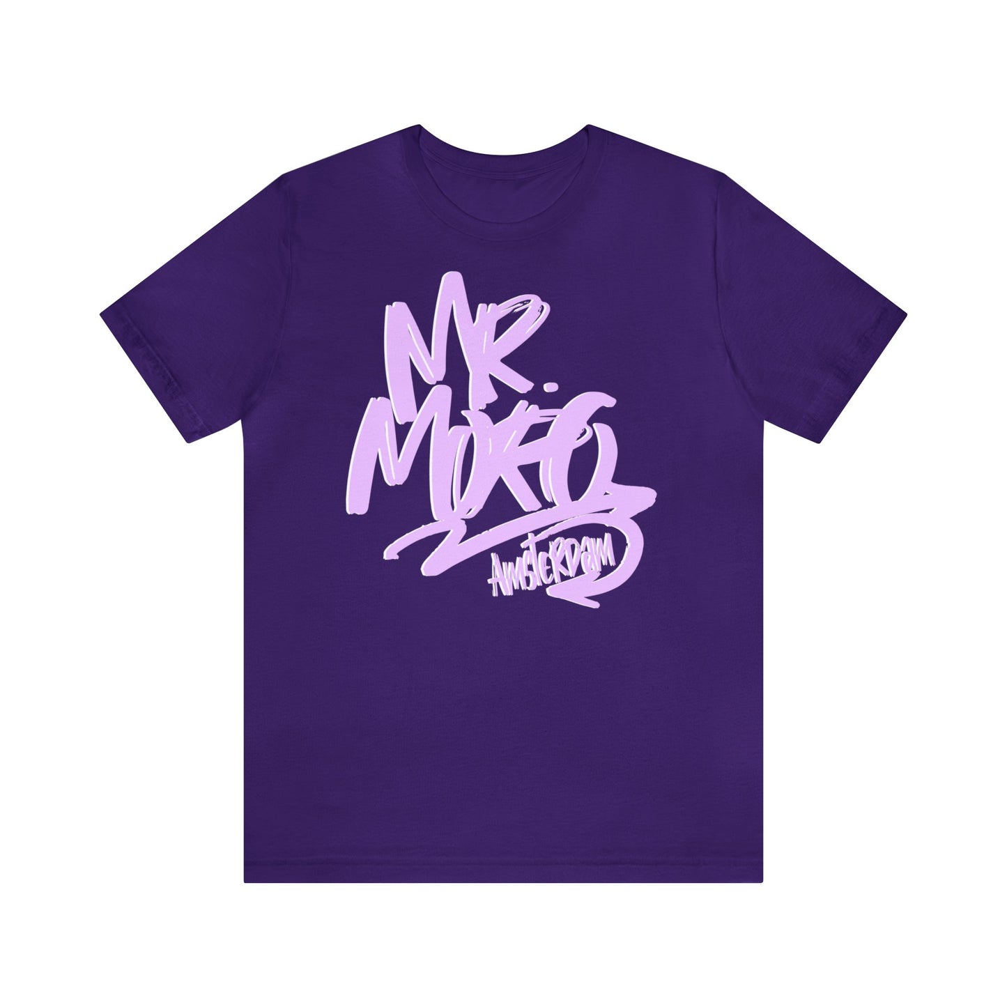 Mr.Moro Graffiti T-shirt Pink/White
