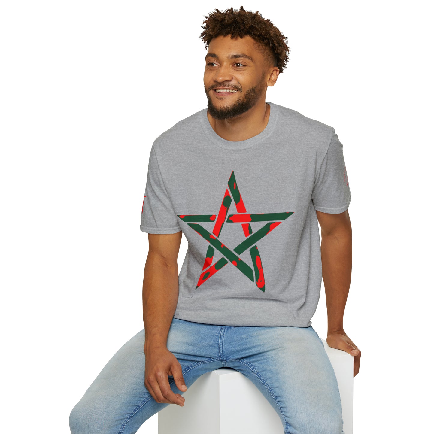 Giant Moroccan Star Green/Red