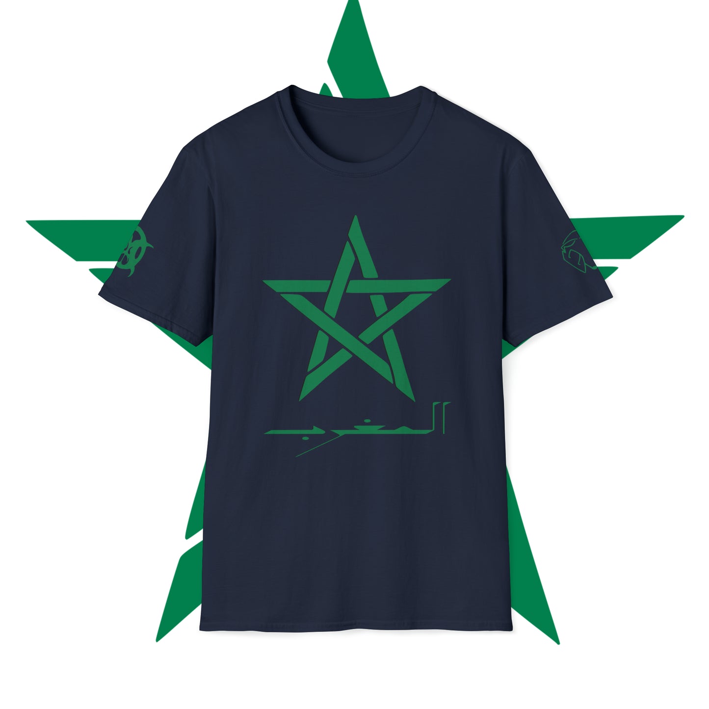 Arabic Moroccan Star Green