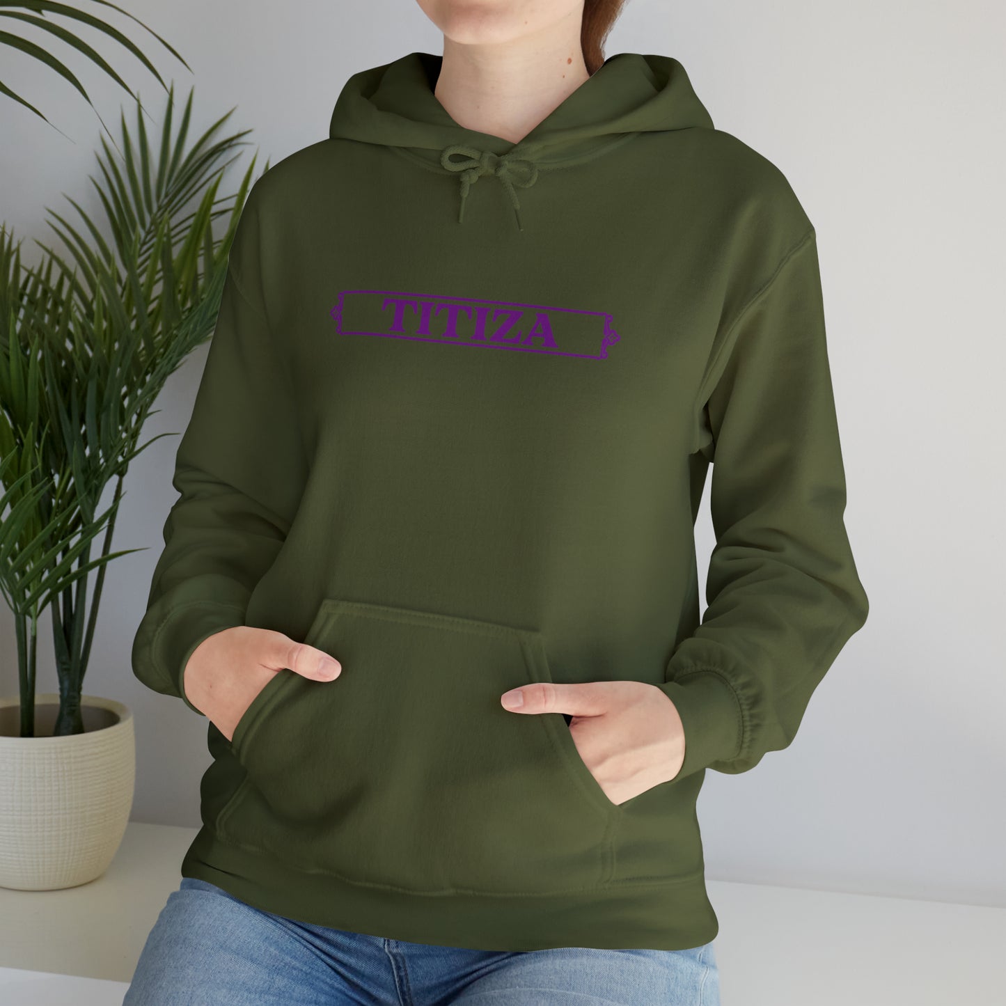 Woman's Hoodie Titza Purple