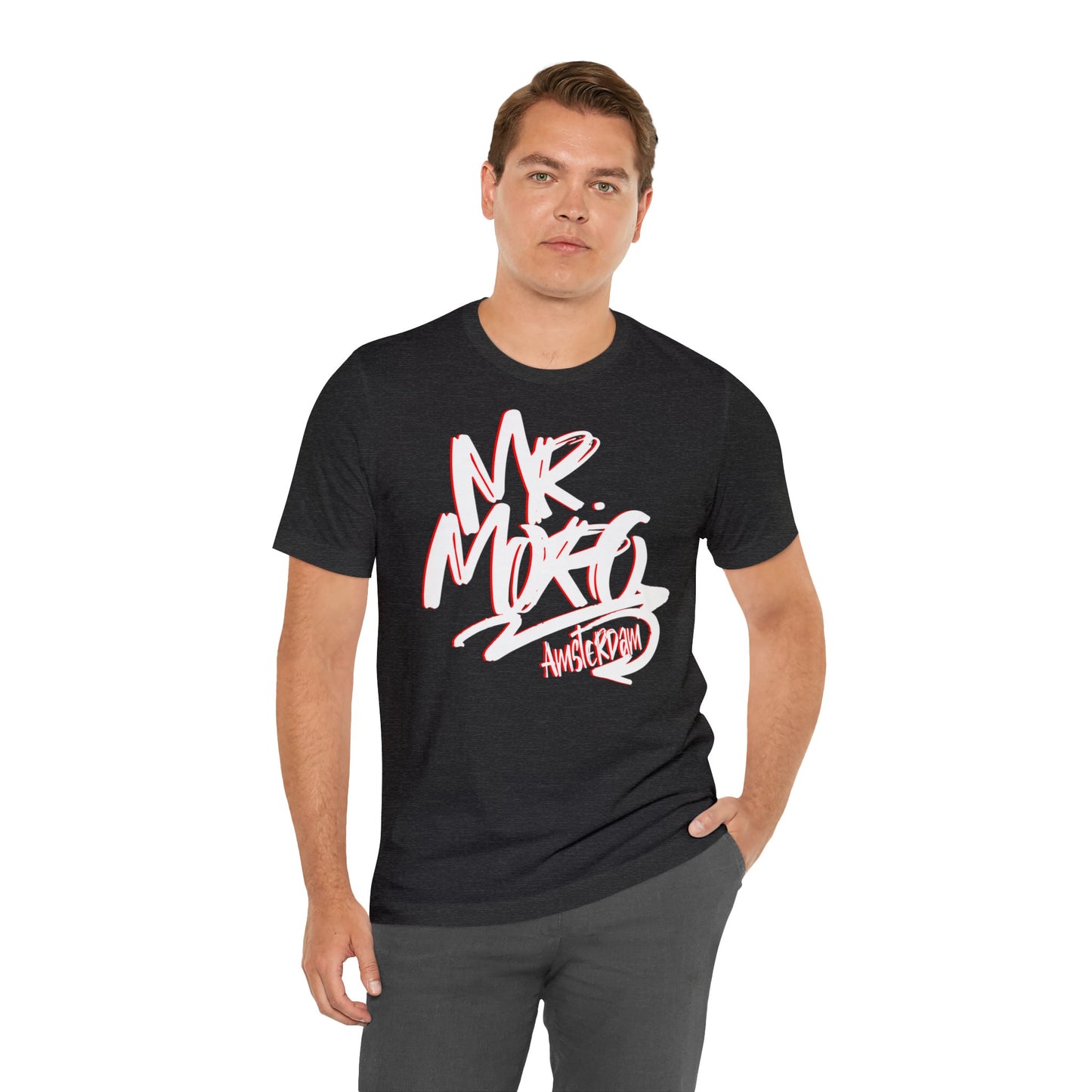 Mr.Moro Graffiti T-shirt White/Red
