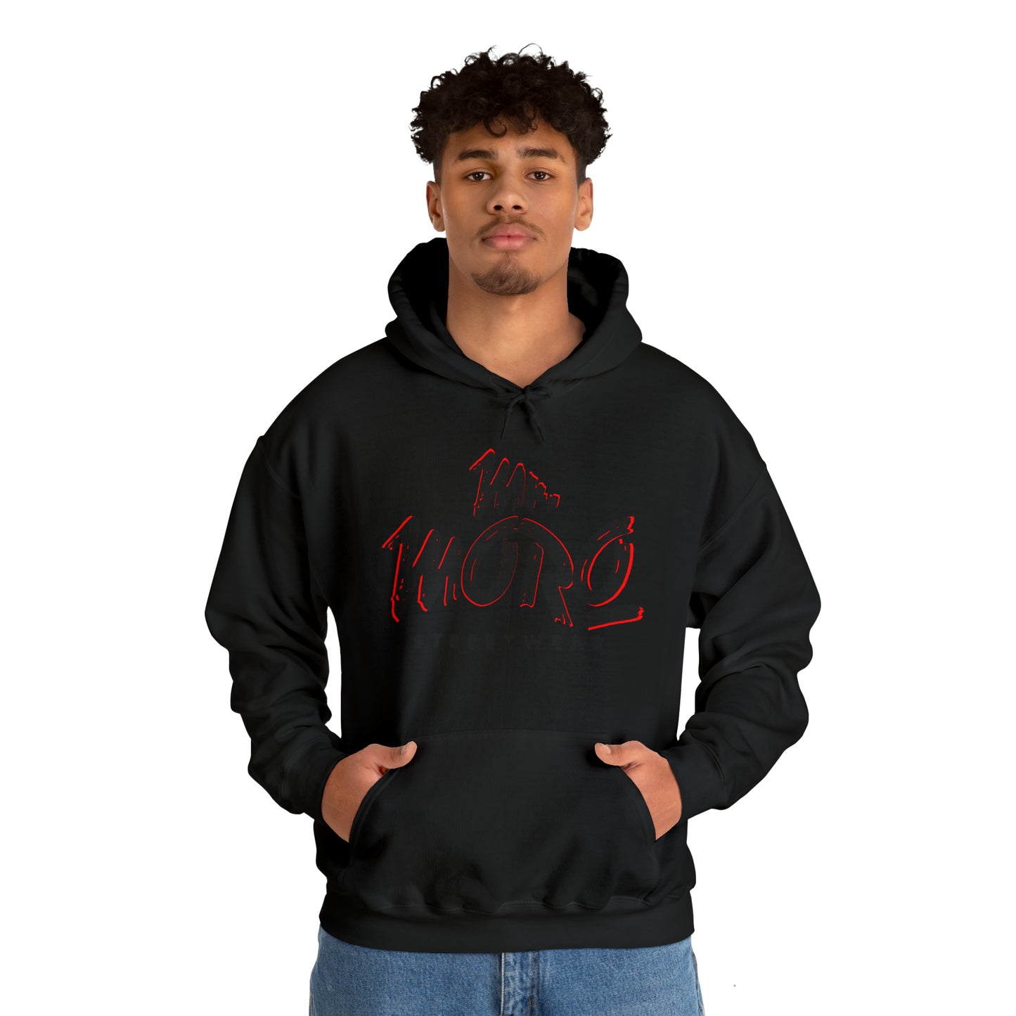 Mr.Moro Hoodie 2024 Black/Red