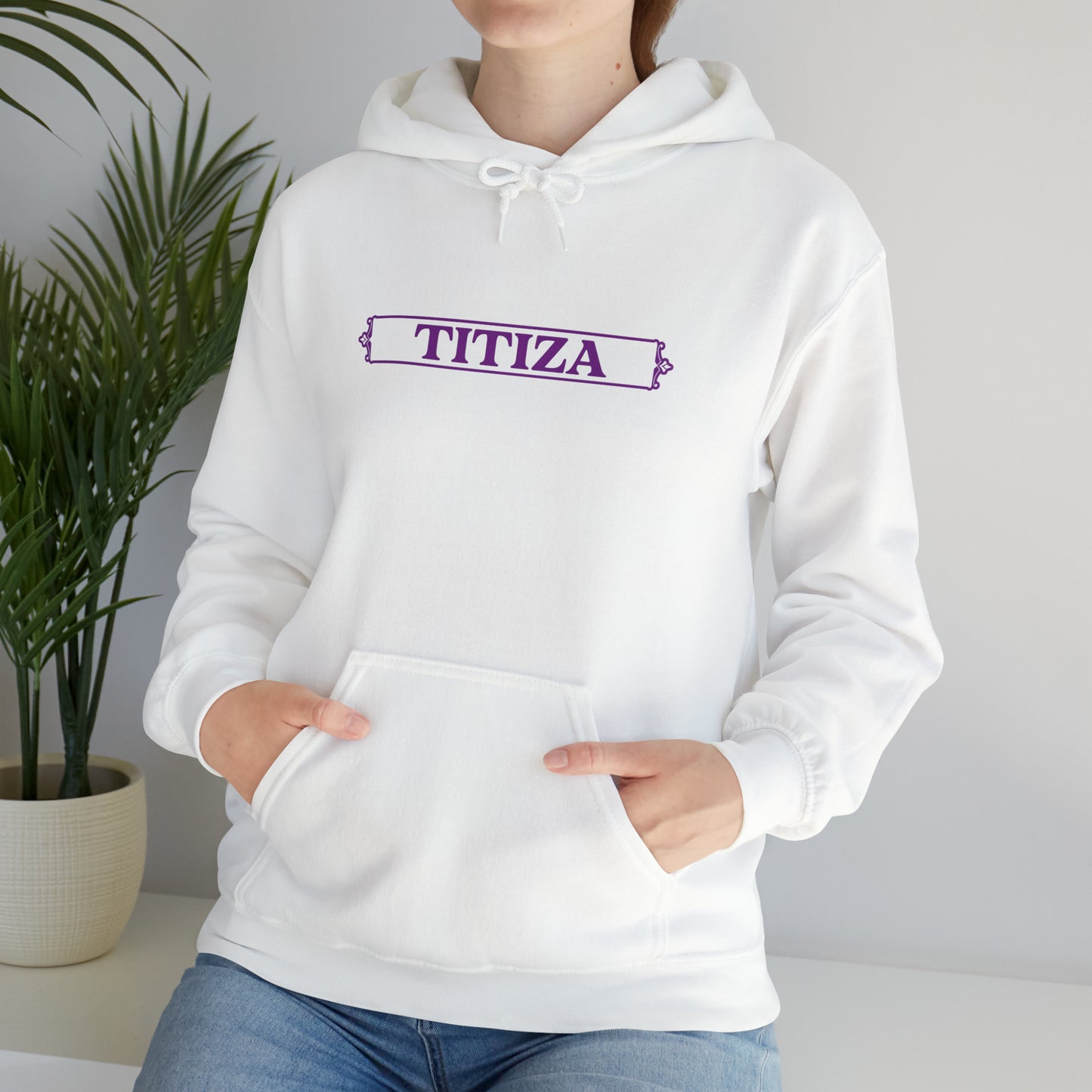 Woman's Hoodie Titza Purple