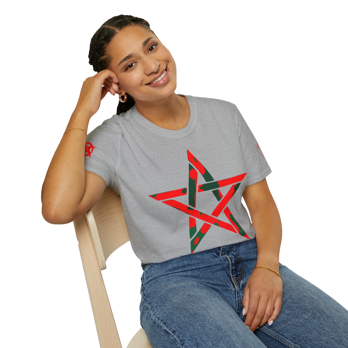 Giant Moroccan Star Red/Green