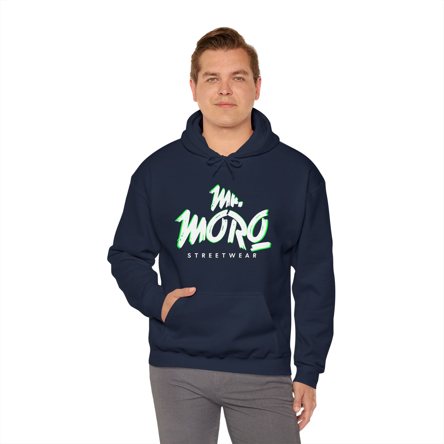 Mr.Moro Hoodie 2024 White/Green